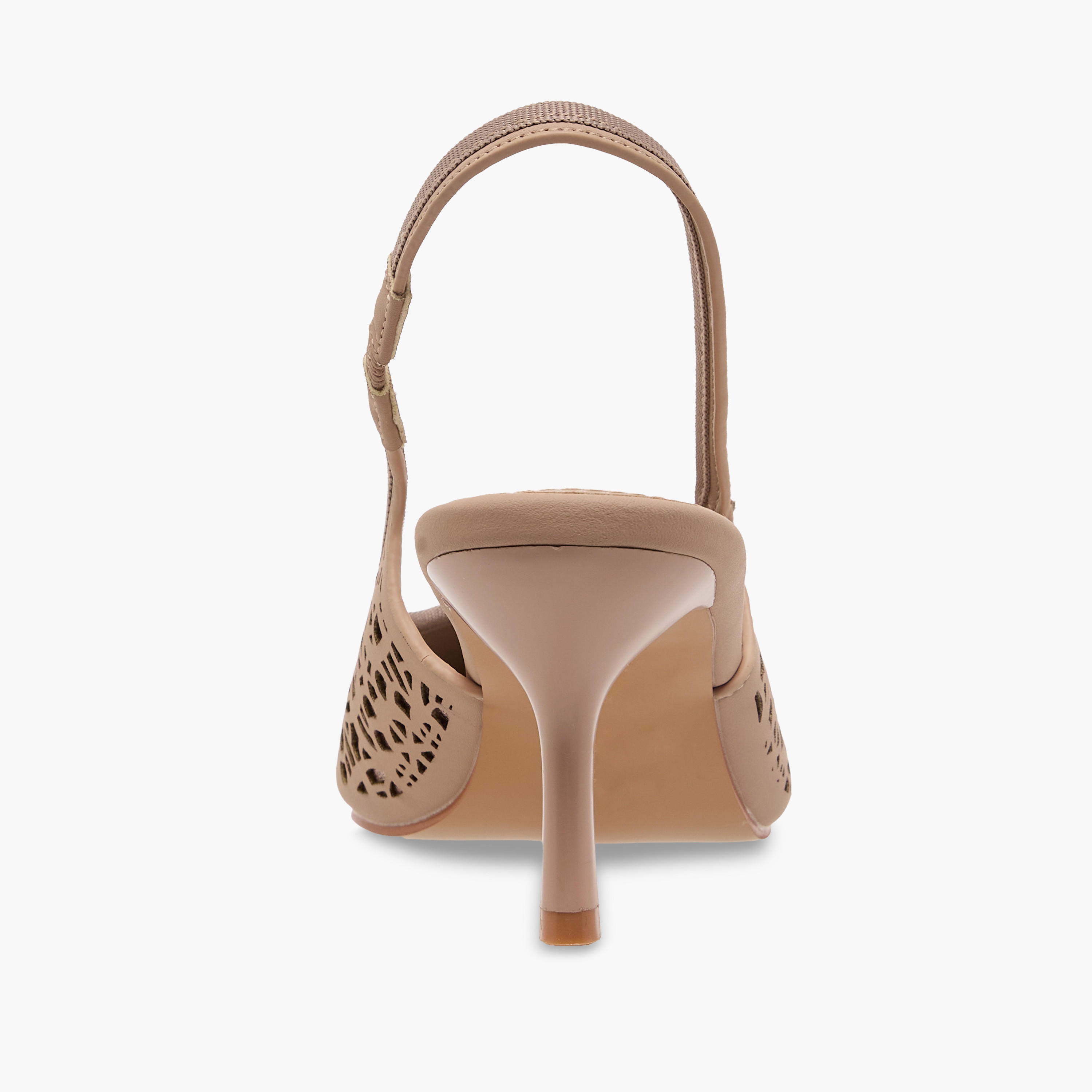 حذاء بحزام خلفي وتفاصيل مفرغة للنساء من فلورا بيلا-women-shoes-heels-image-5