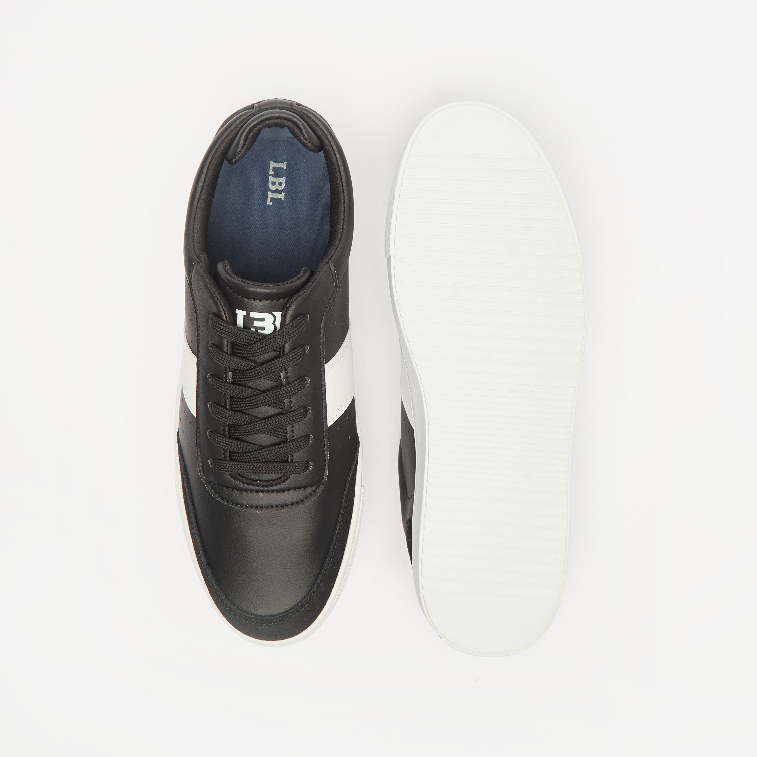 LBL by Shoexpress Panelled Lace-Up Sneakers-men-shoes-sneakers-image-6