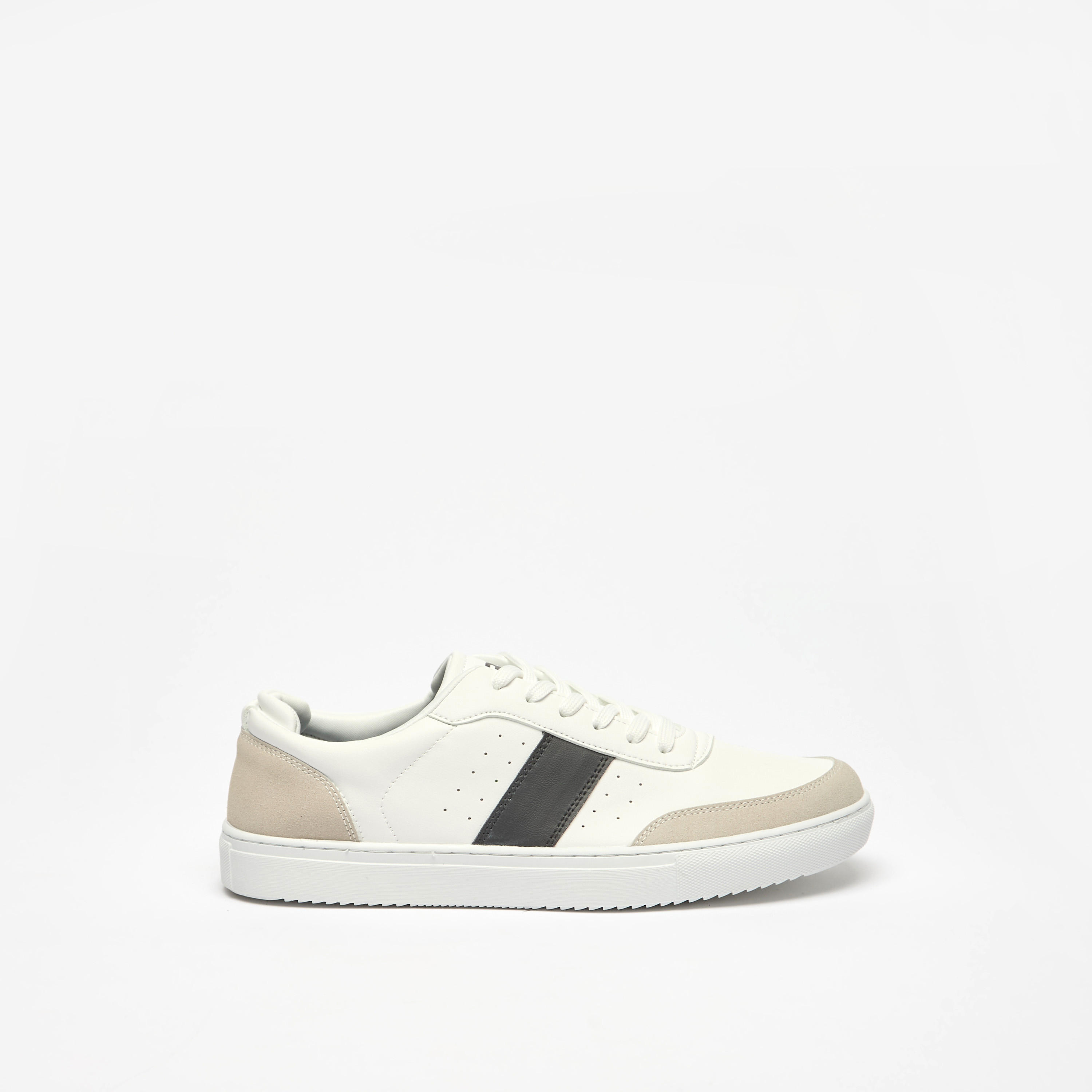 LBL by Shoexpress Panelled Lace-Up Sneakers-men-shoes-sneakers-image-4