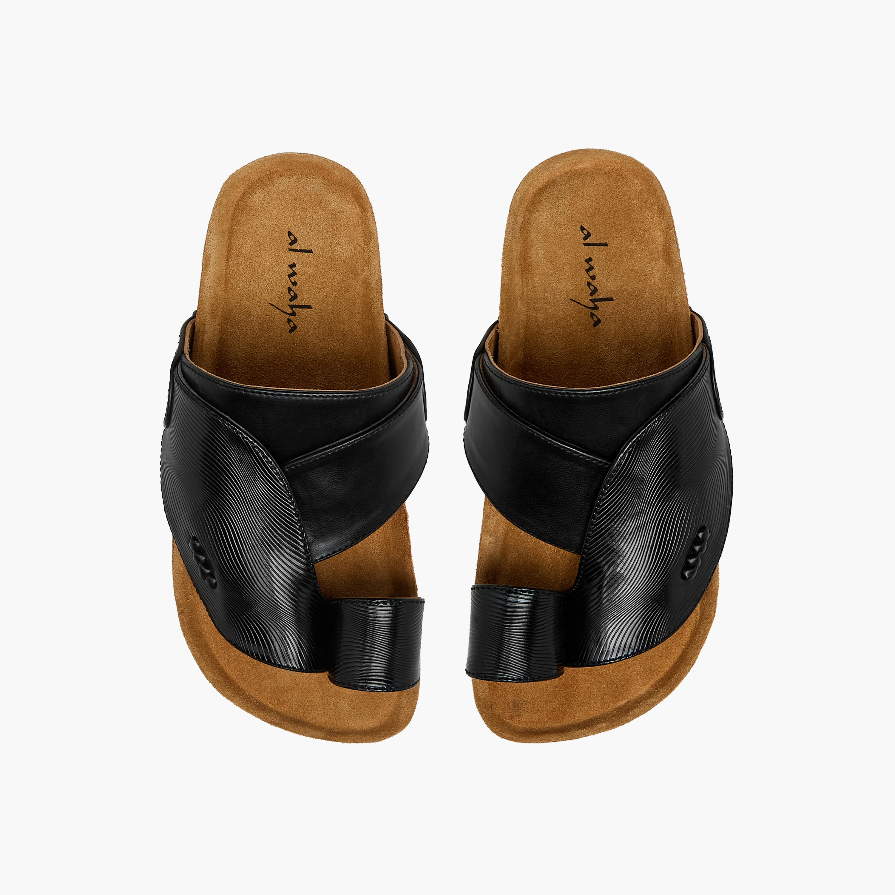 Al Waha Boys Slip-On Arabic Sandals-boys-shoes-sandals-image-1