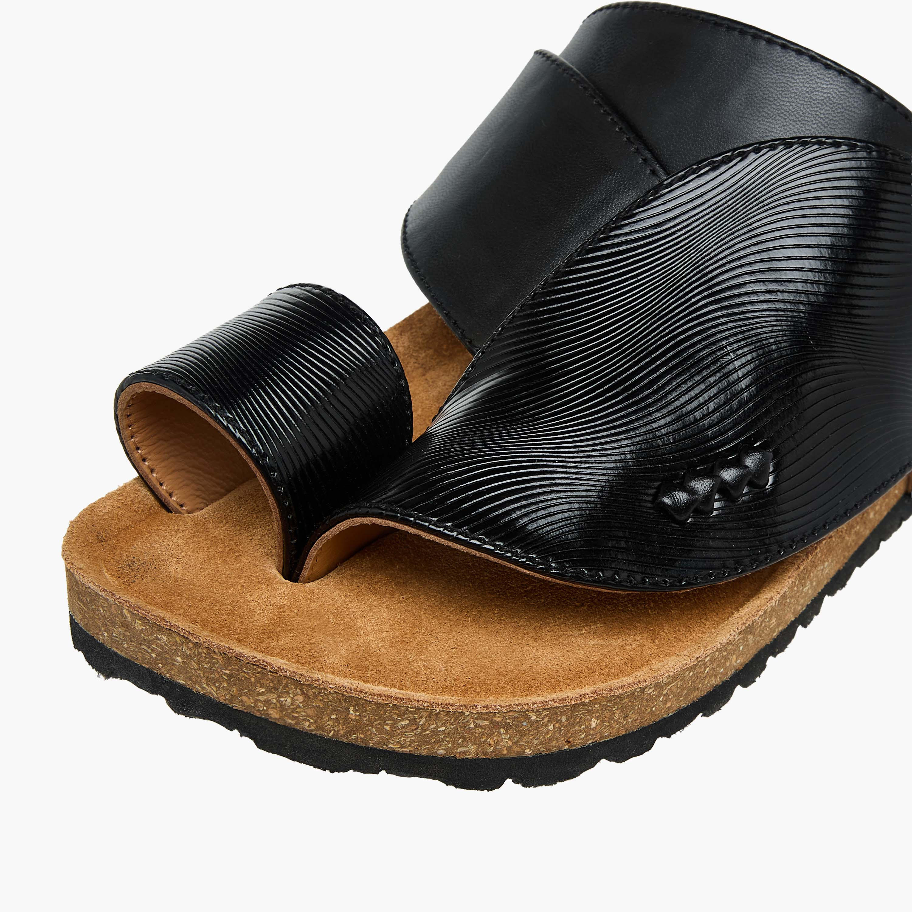 Al Waha Boys Slip-On Arabic Sandals-boys-shoes-sandals-image-4