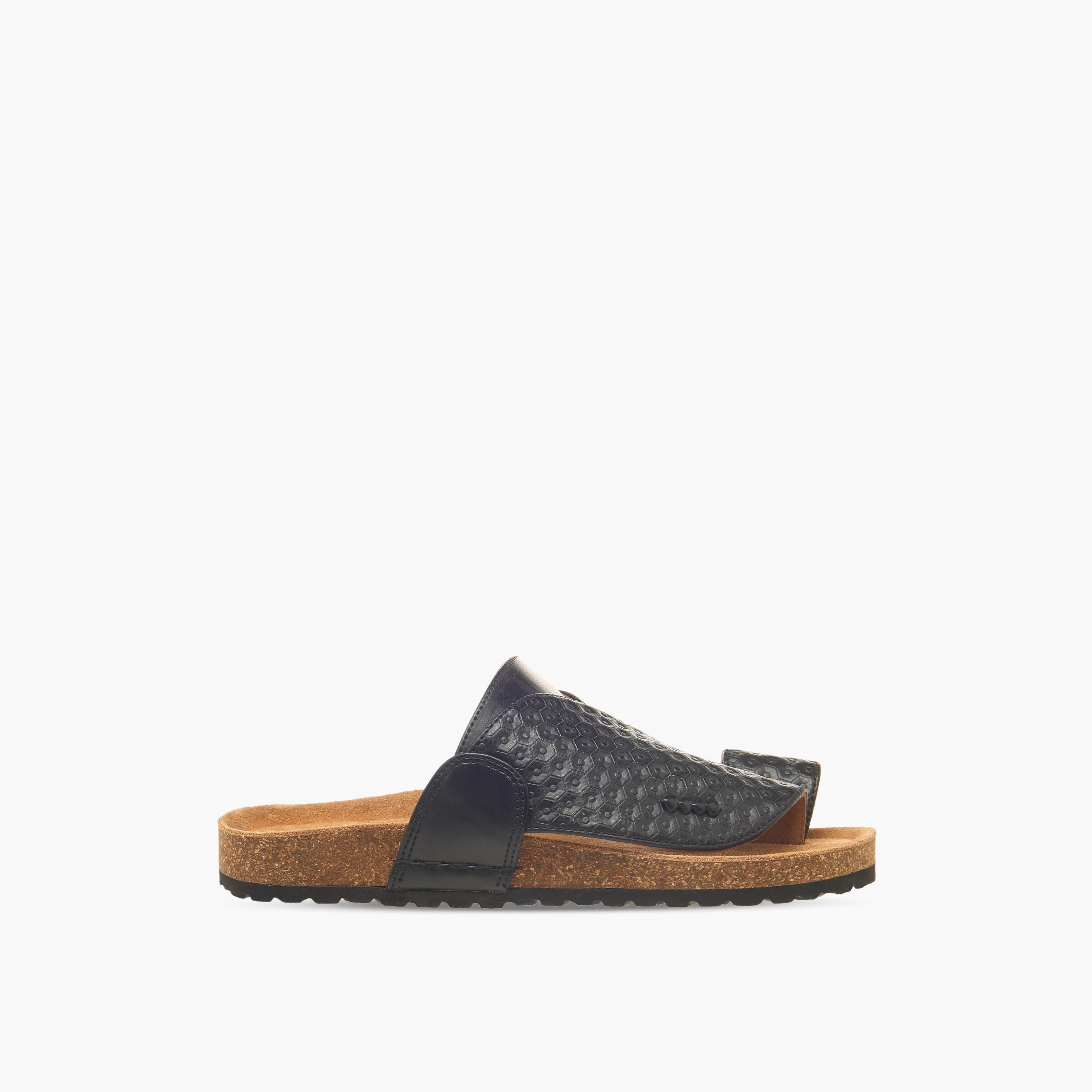 Al Waha Boys Slip-On Leather Arabic Sandals-boys-shoes-sandals-image-3