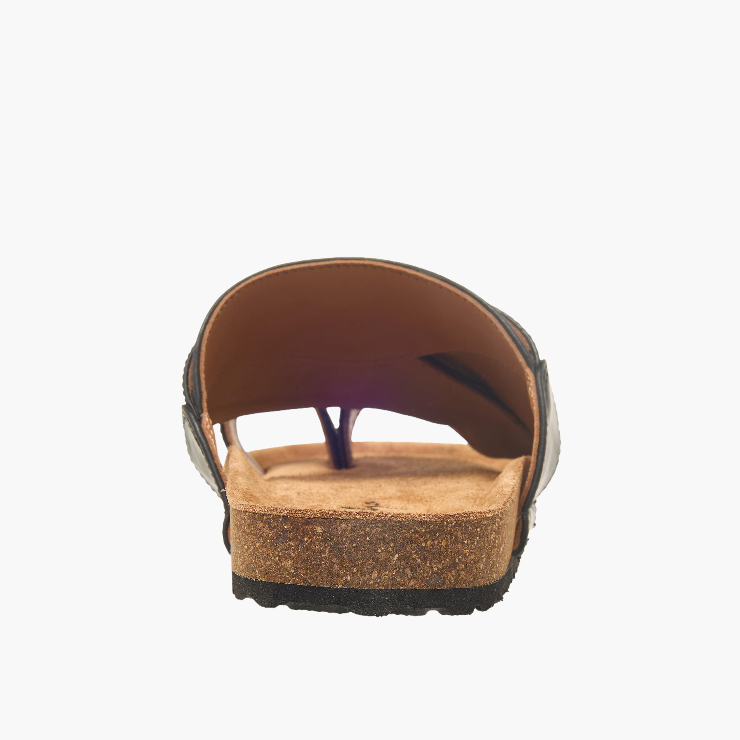 Al Waha Boys Slip-On Leather Arabic Sandals-boys-shoes-sandals-image-5