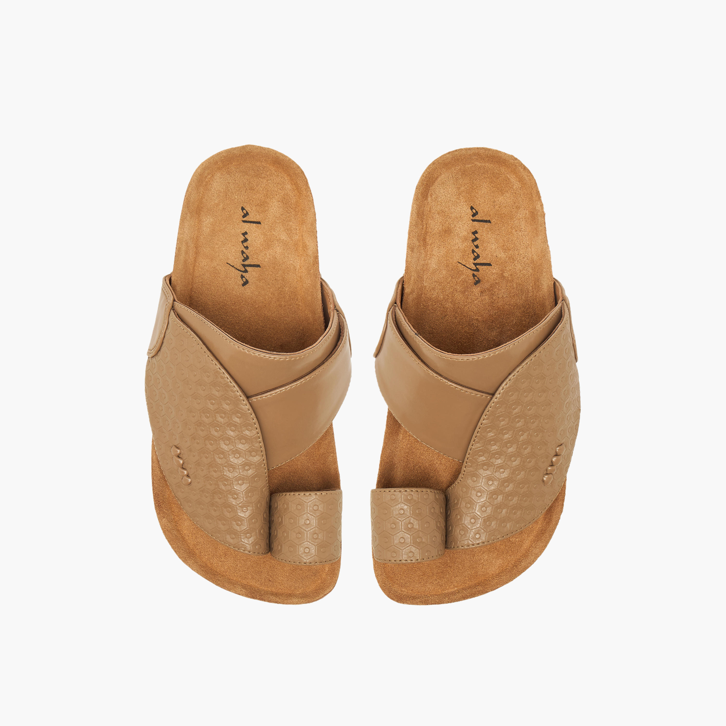 صندل عربي جلد سهل الارتداء للأولاد من الواحة-boys-shoes-sandals-image-1