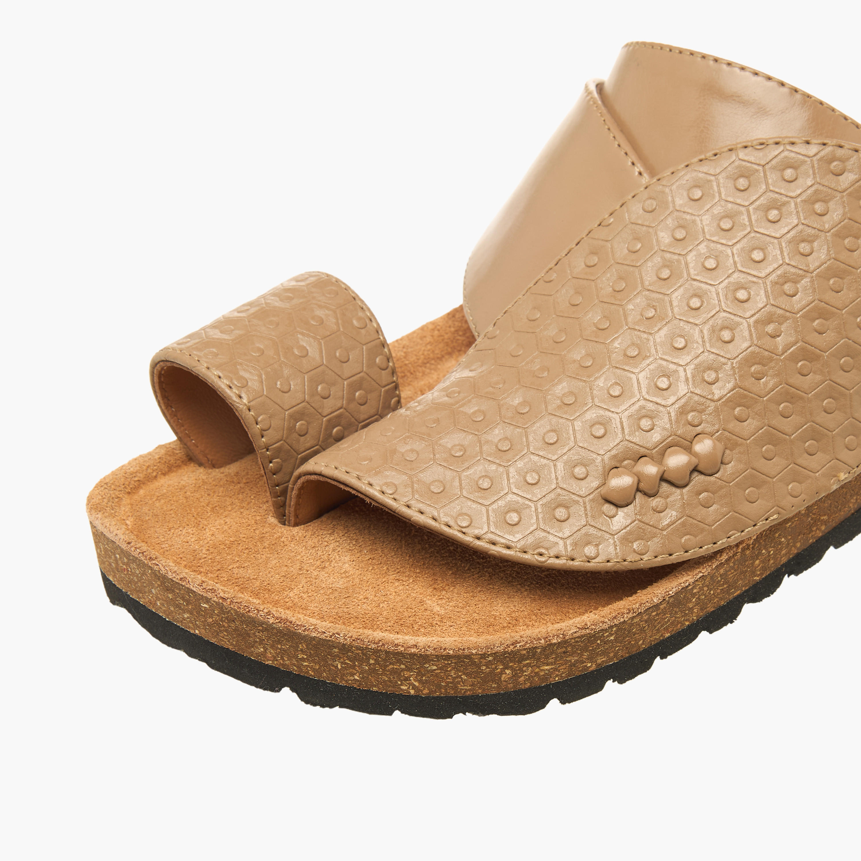 صندل عربي جلد سهل الارتداء للأولاد من الواحة-boys-shoes-sandals-image-4