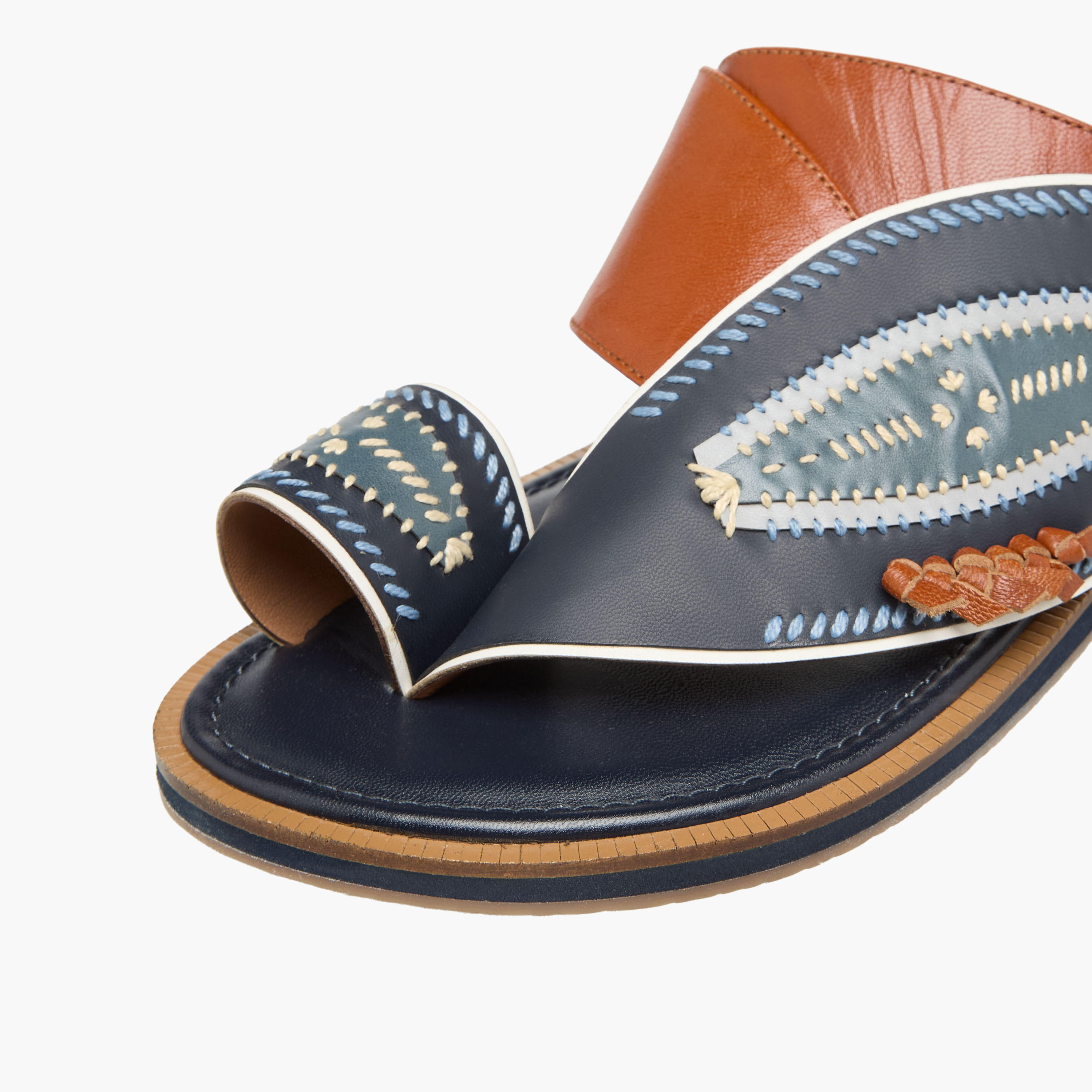 صندل عربي جلد للرجال من الواحة-men-shoes-sandals-image-4