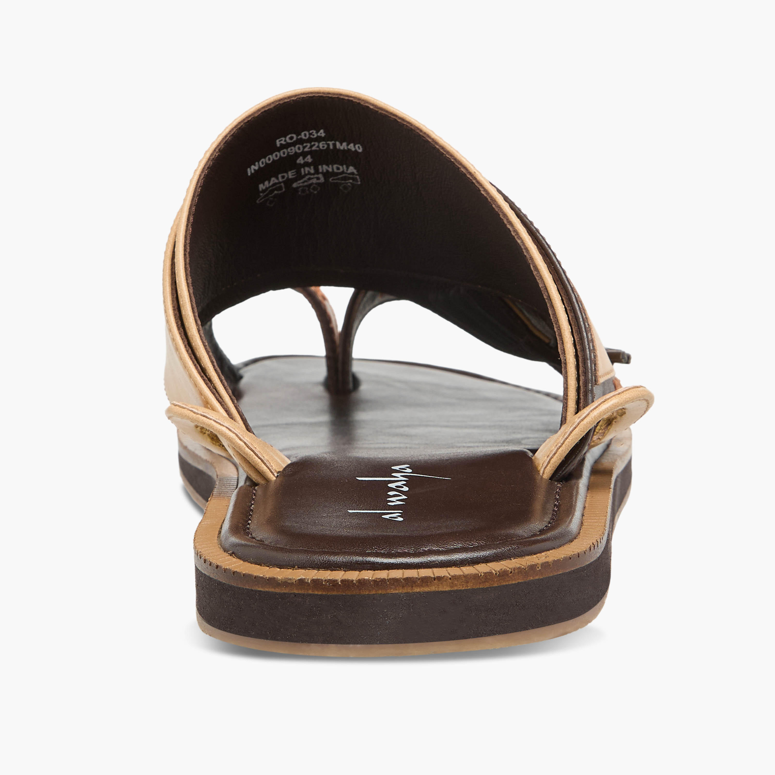 Al Waha Men Leather Arabic Sandals-men-shoes-sandals-image-5