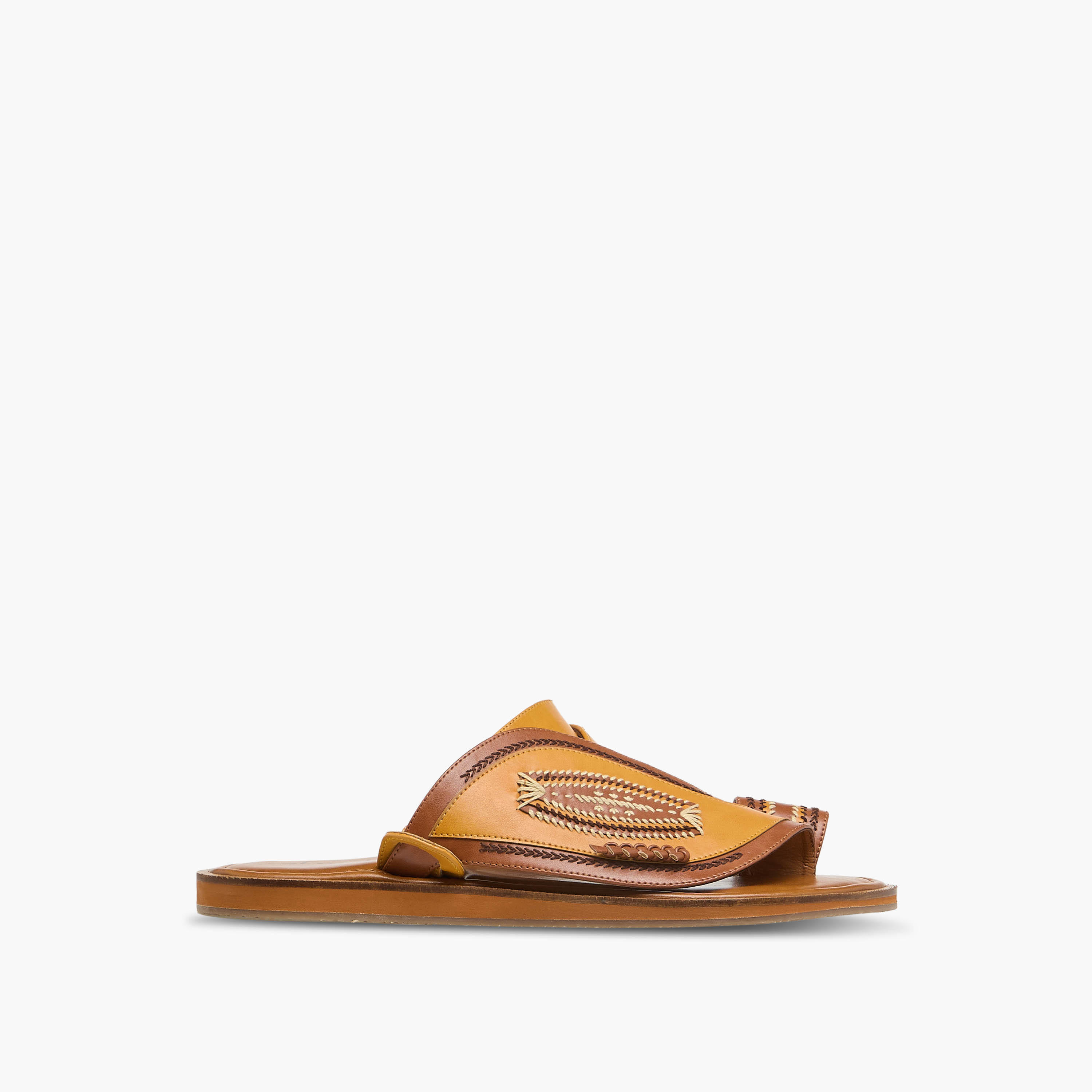صندل عربي جلد للرجال من الواحة-men-shoes-sandals-image-3