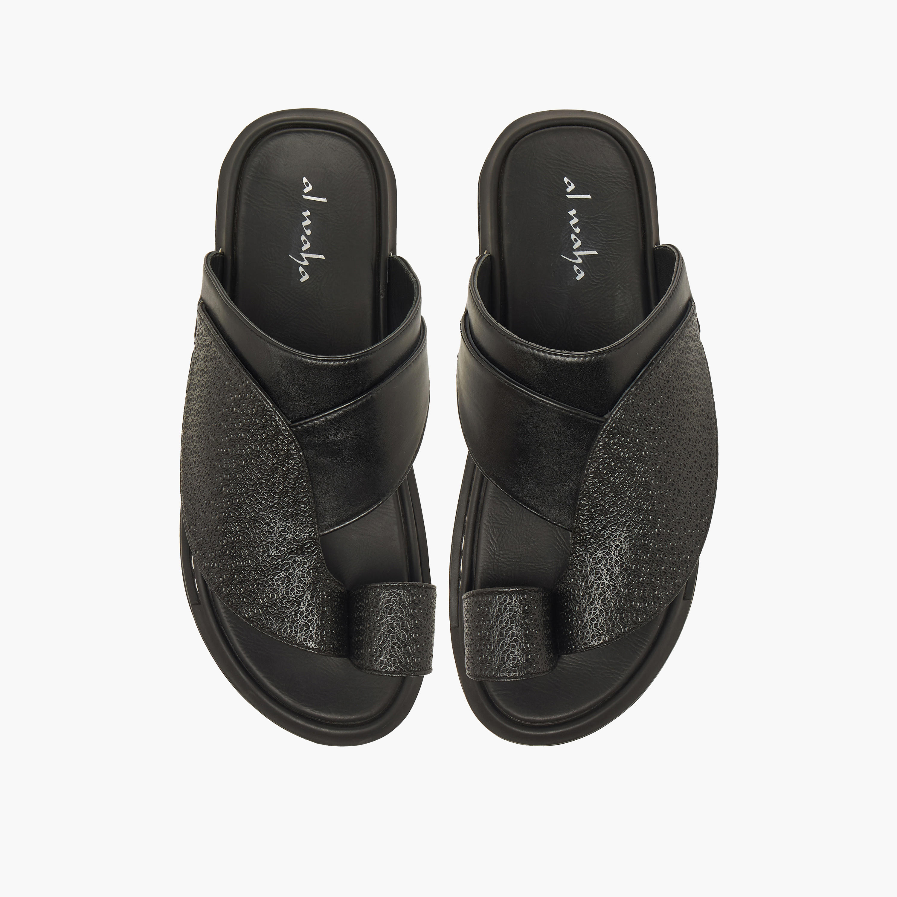 Al Waha Men Toe Loop Detail Arabic Sandals-men-shoes-sandals-image-1