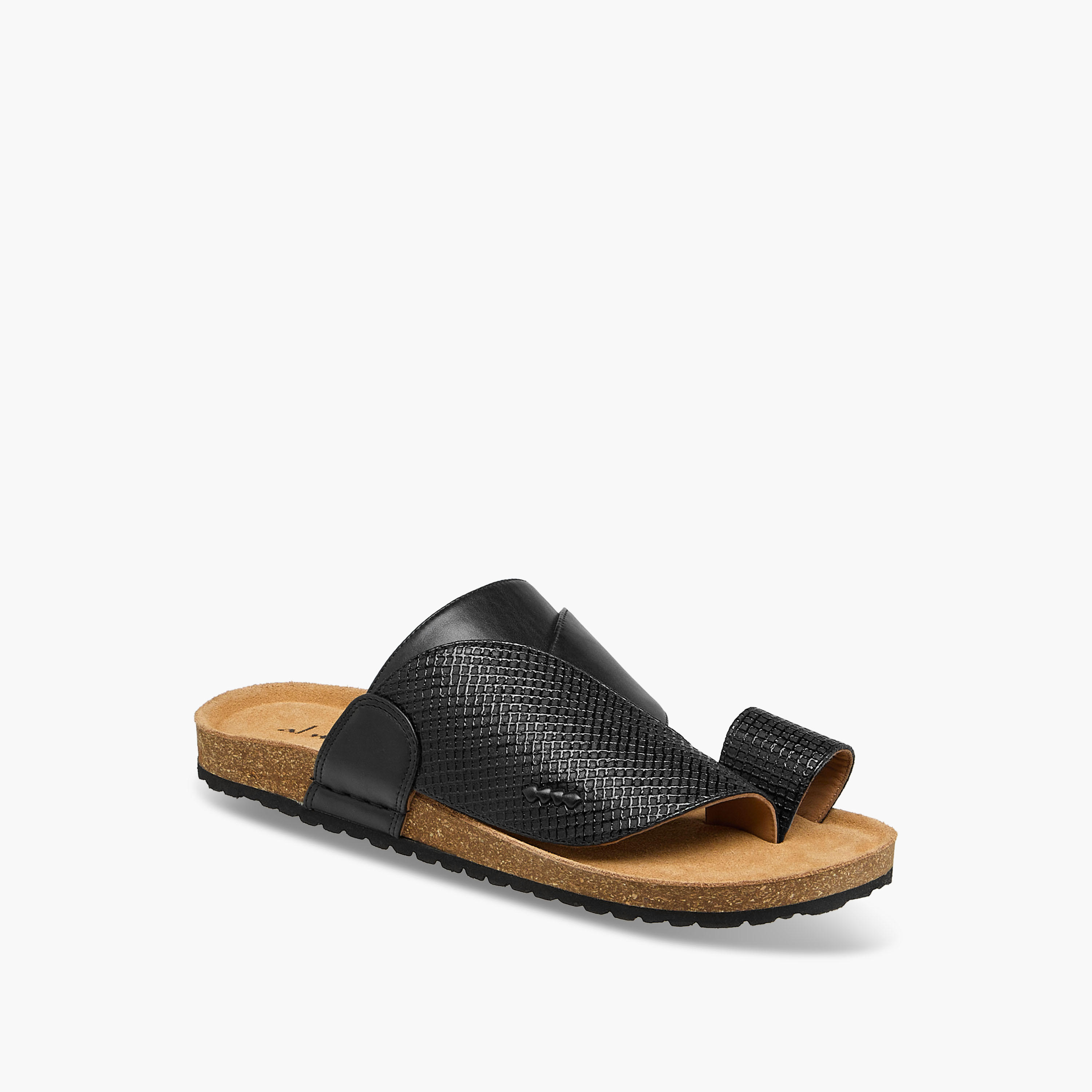 Al Waha Men Leather Arabic Sandals-men-shoes-sandals-image-2
