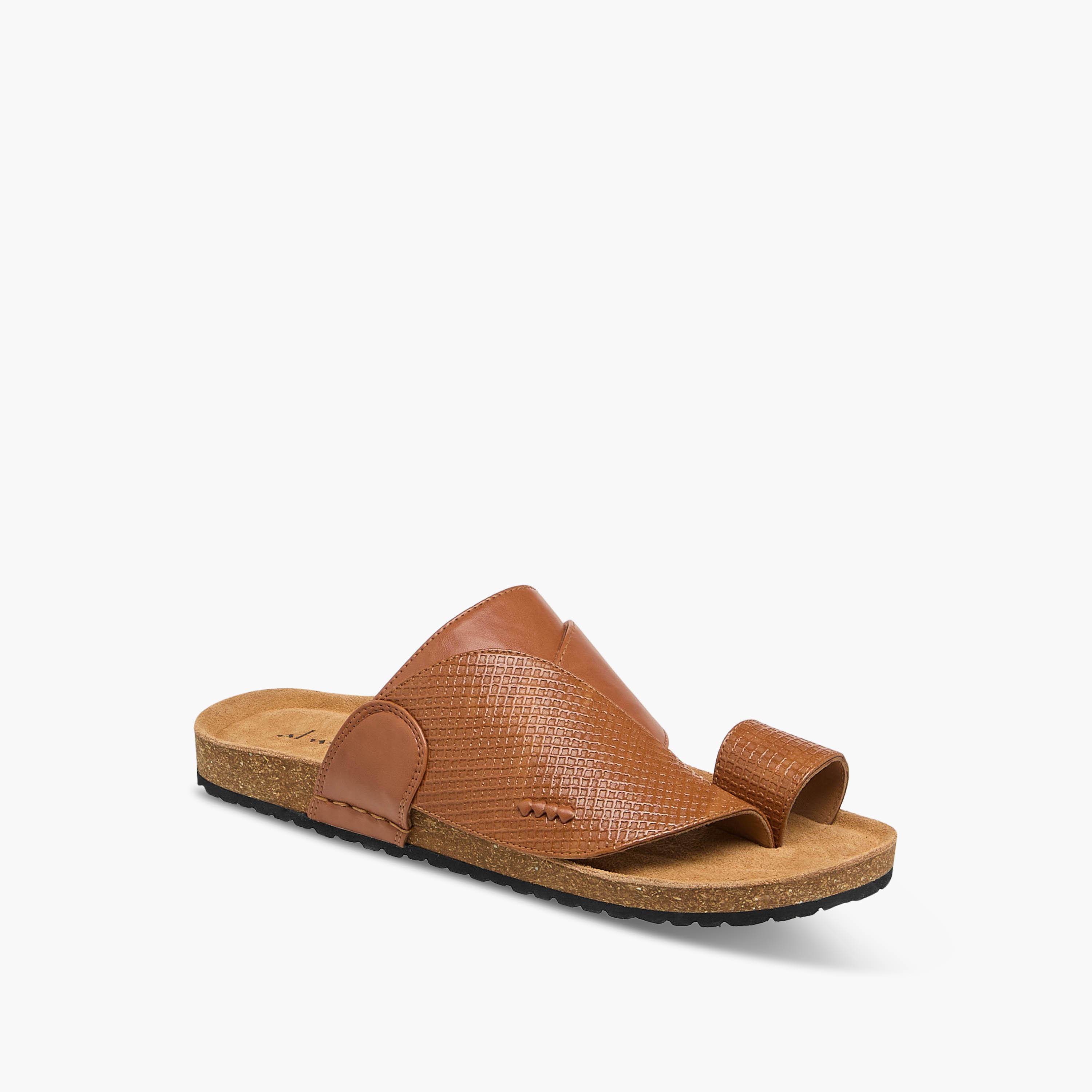 صندل عربي جلد للرجال من الواحة-men-shoes-sandals-image-2