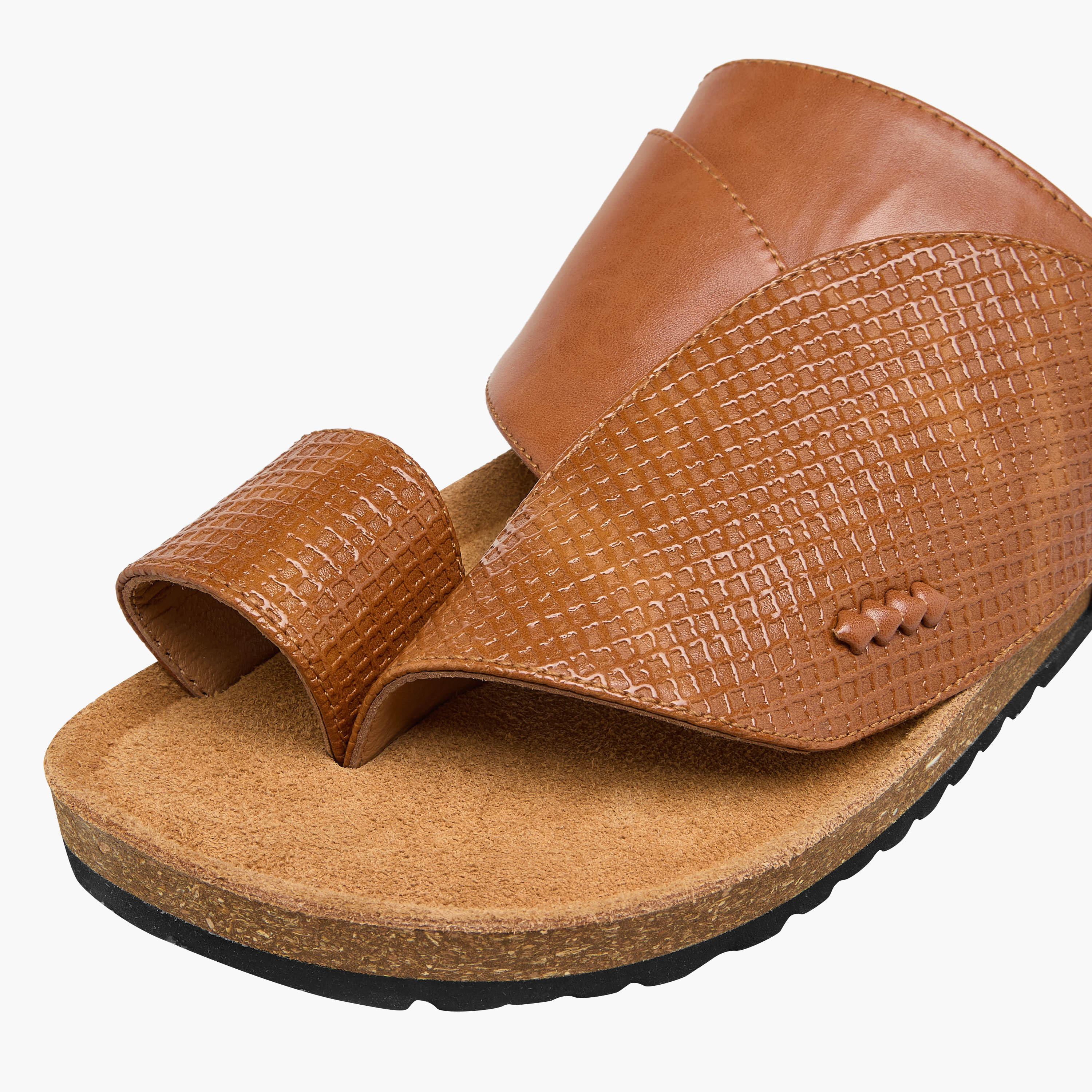 صندل عربي جلد للرجال من الواحة-men-shoes-sandals-image-4