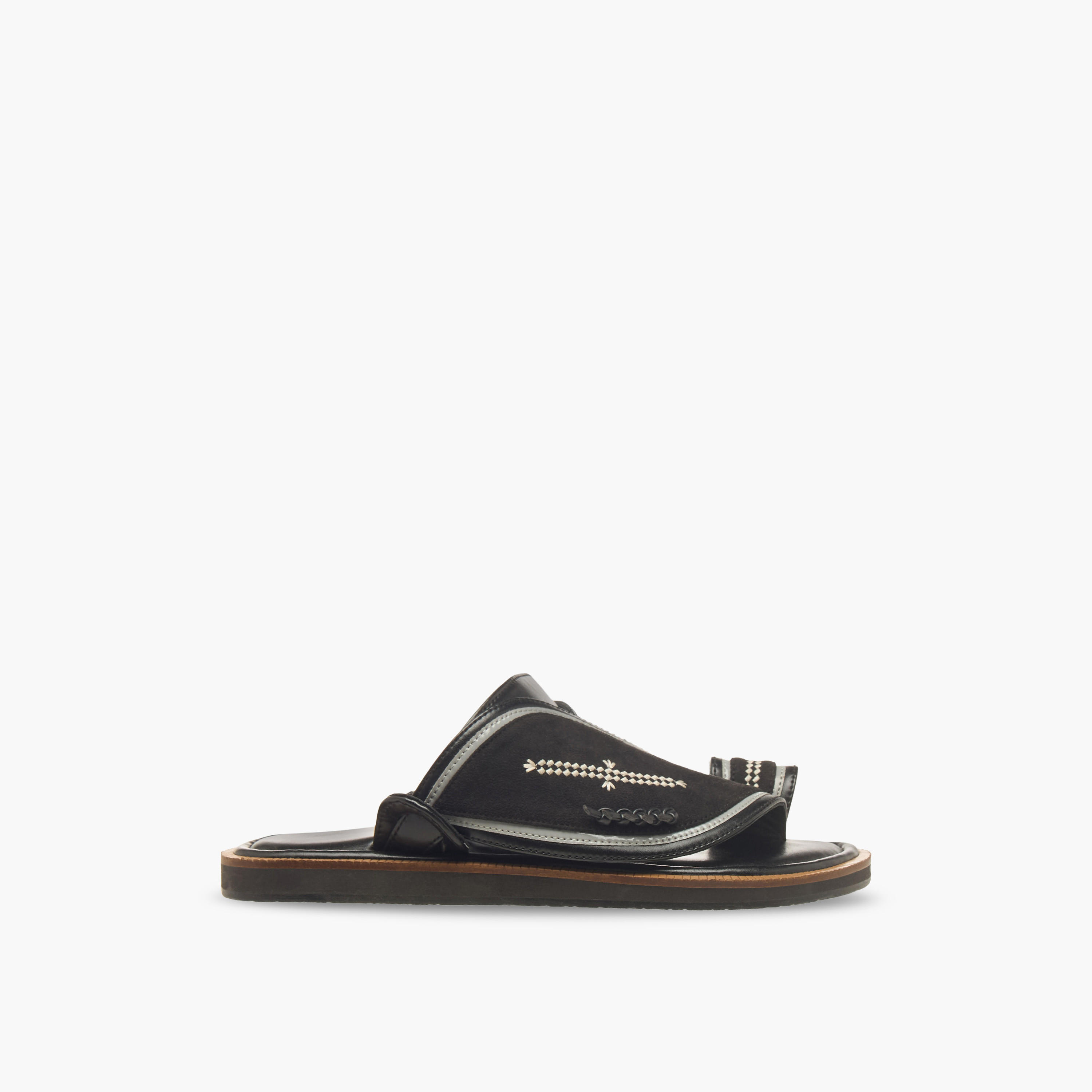 Al Waha Boys Leather Arabic Sandals-boys-shoes-sandals-image-3
