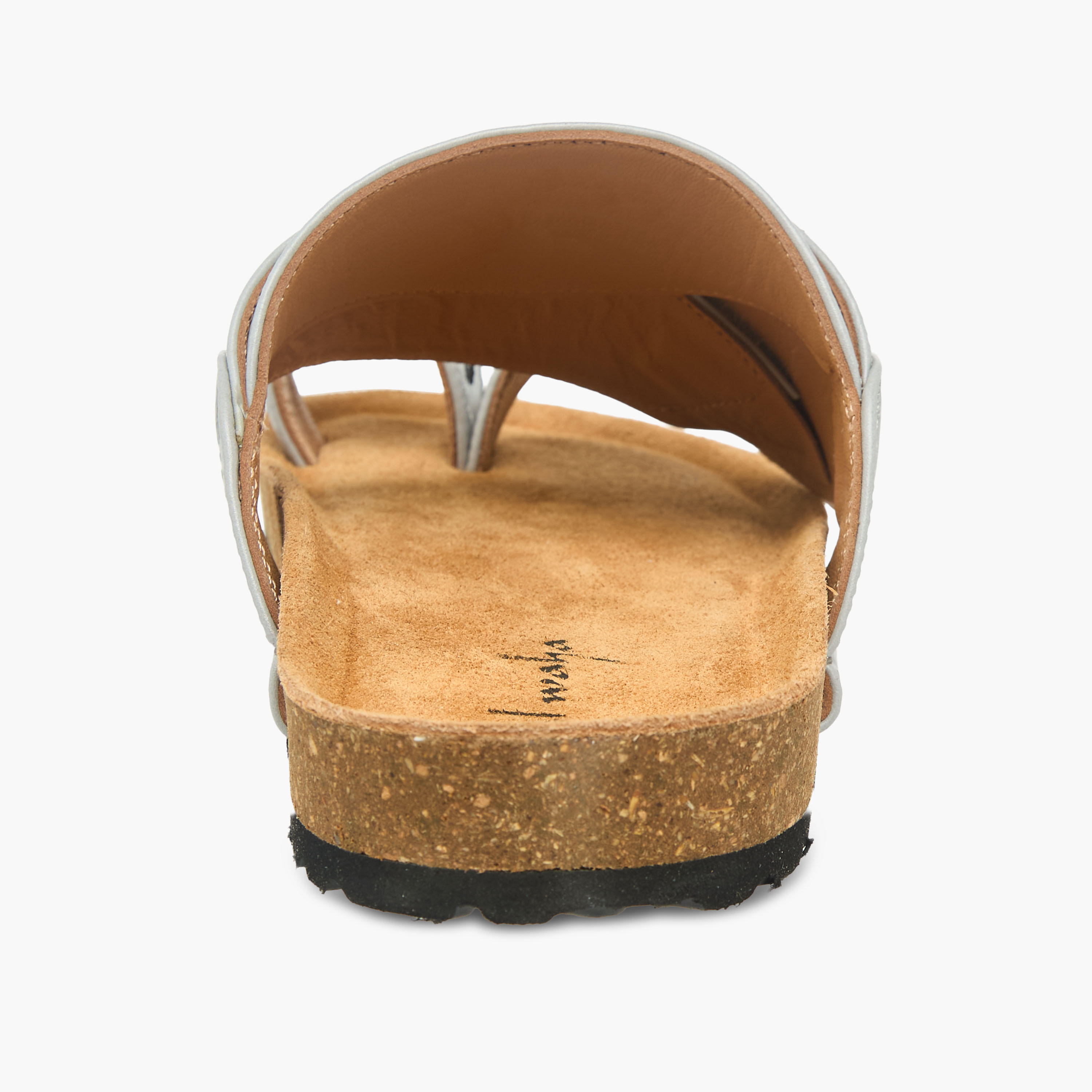 Al Waha Boys Toe Loop Detail Leather Arabic Sandals-boys-shoes-sandals-image-5