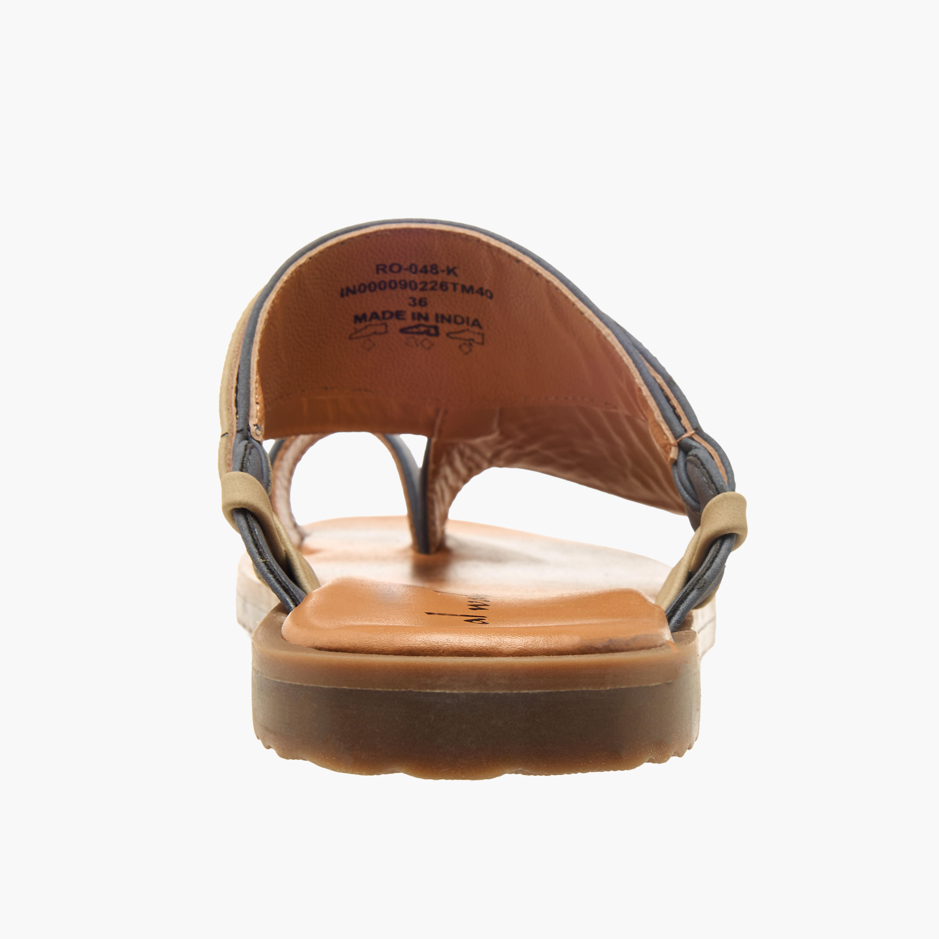 Al Waha Boys Leather Arabic Sandals-boys-shoes-sandals-image-5