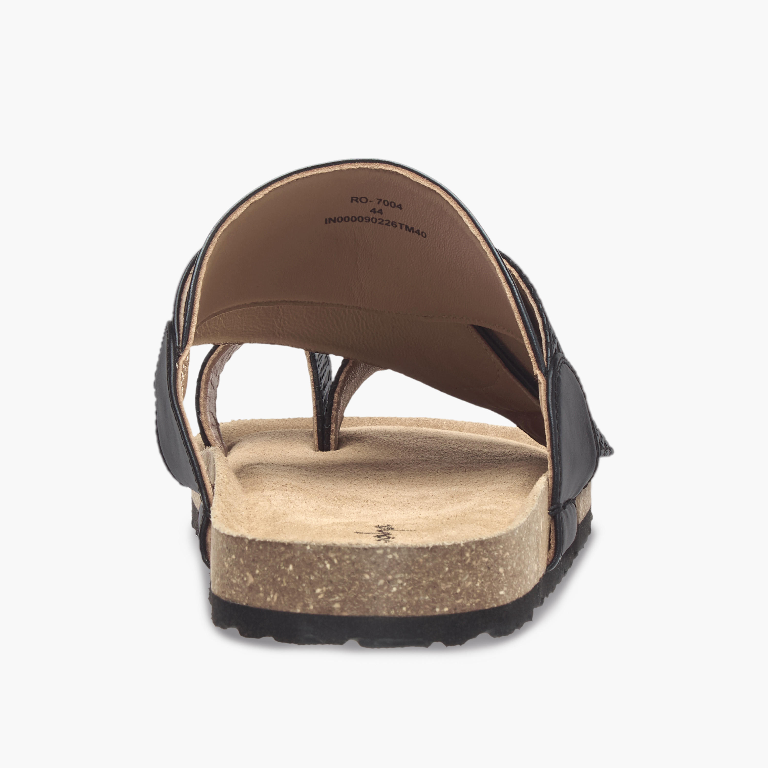 Al Waha Panelled Slip-On Arabic Sandals-men-shoes-sandals-image-4