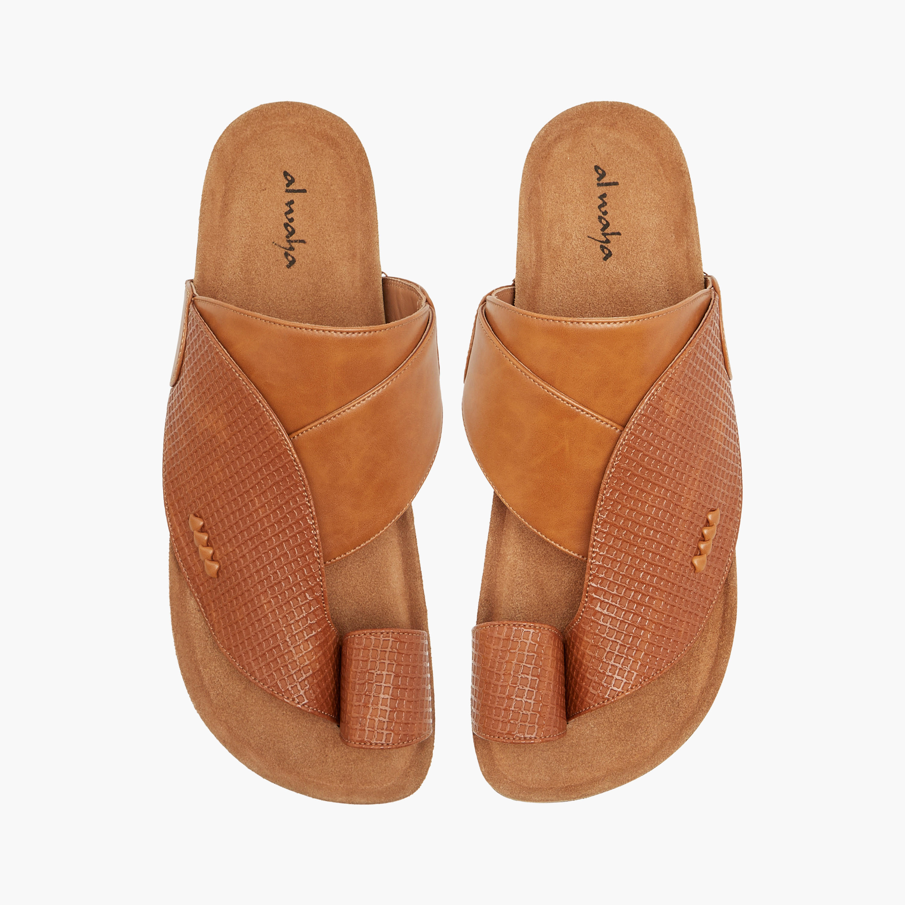 صندل عربي سهل الارتداء متعدد التصاميم من الواحة-men-shoes-sandals-image-1