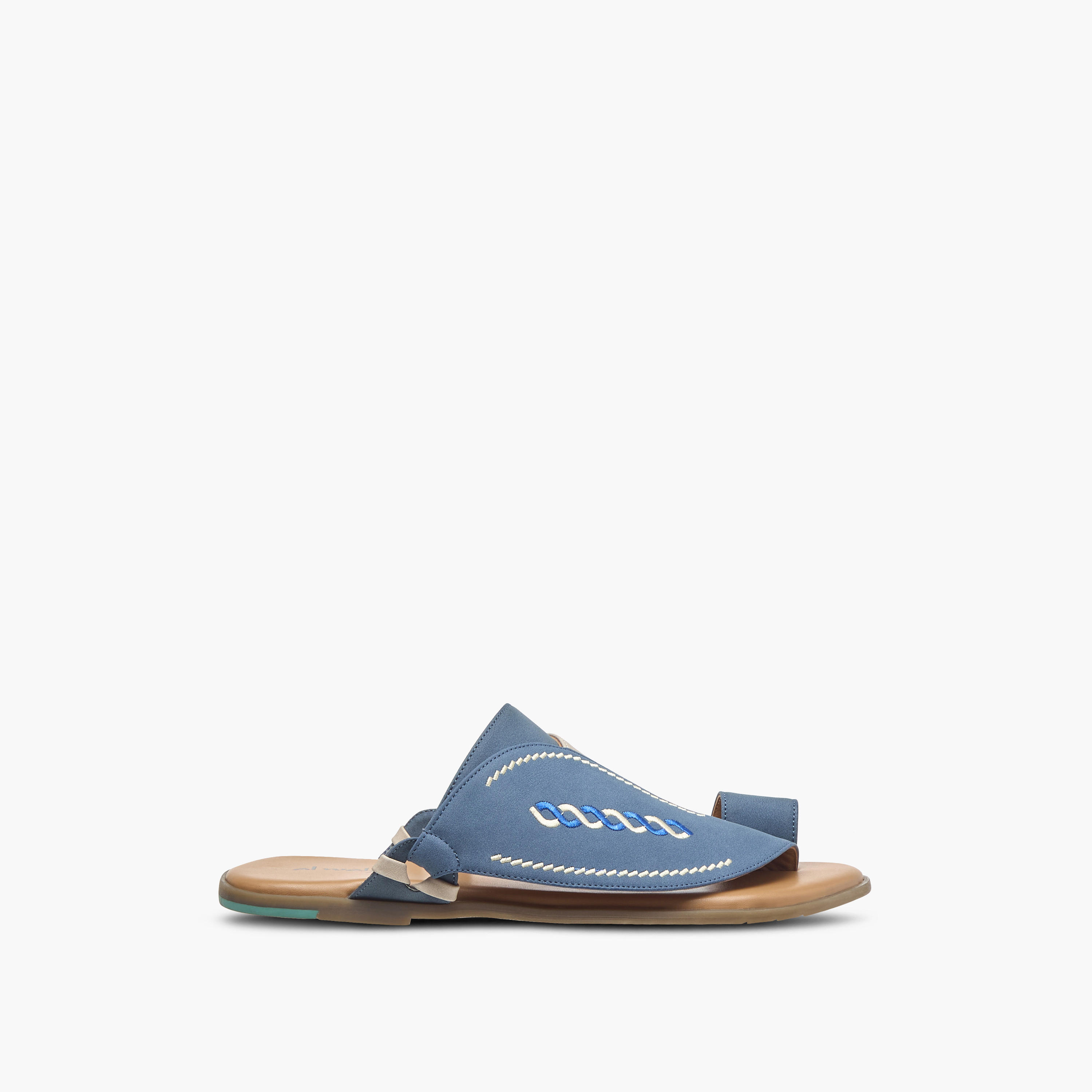 صندل عربي سهل الارتداء بتطريزات وحلقة إصبع من الواحة-men-shoes-sandals-image-2