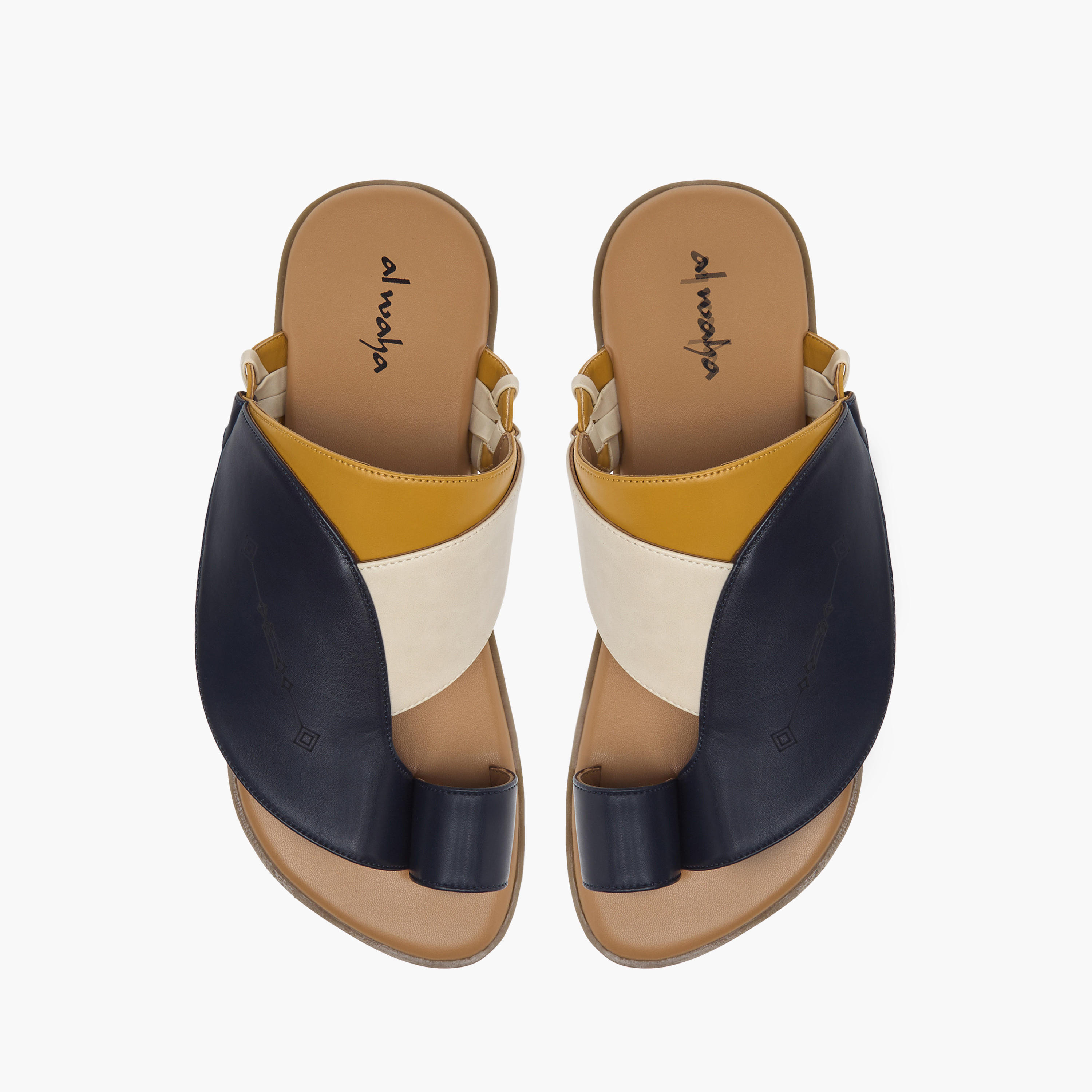 صندل عربي متعدد التصاميم سهل الارتداء بإصبع من الواحة-men-shoes-sandals-image-1
