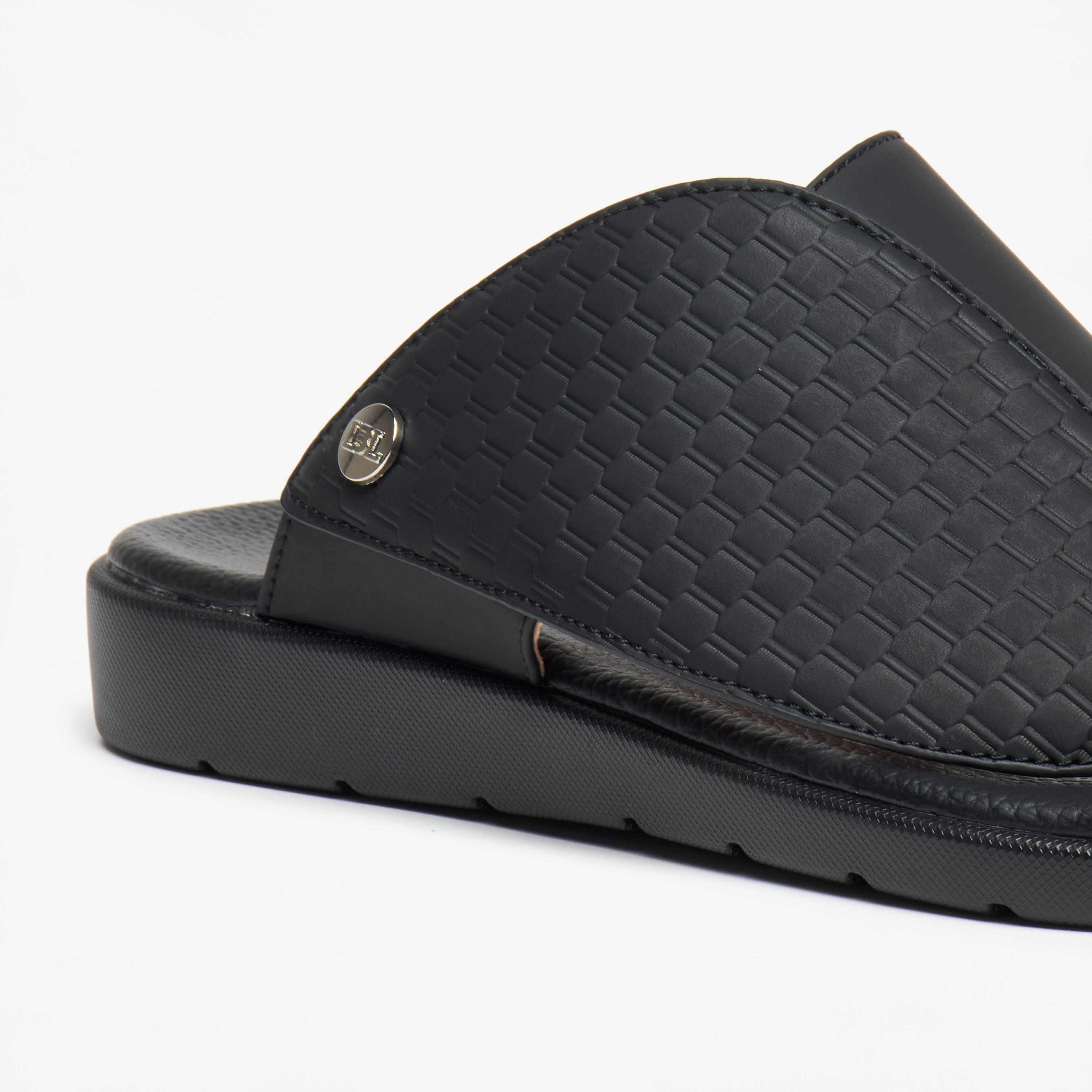 LBL by Shoexpress Men's Textured Slip-On Arabic Sandals-men-shoes-sandals-image-5