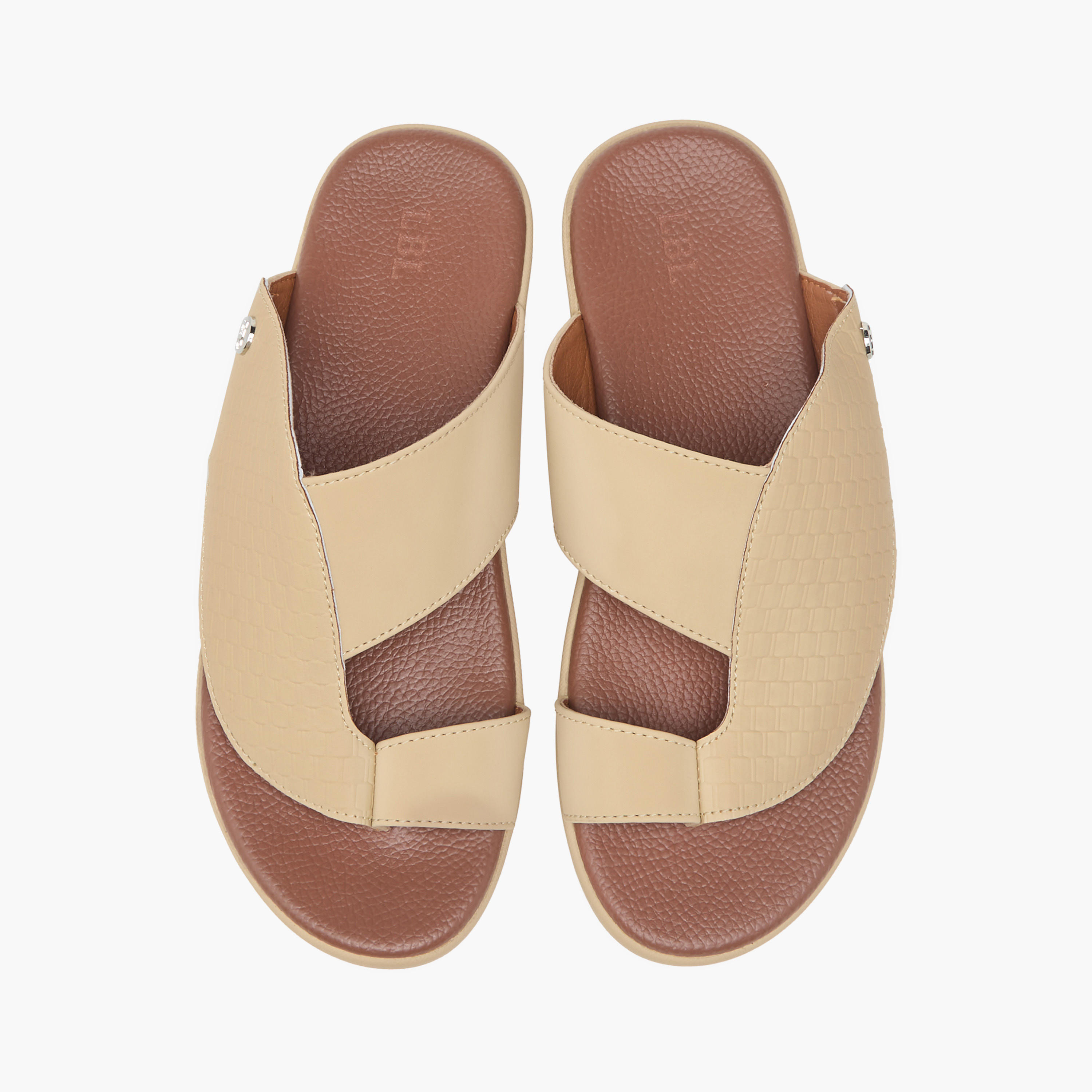 LBL by Shoexpress Men's Textured Slip-On Arabic Sandals-men-shoes-sandals-image-1