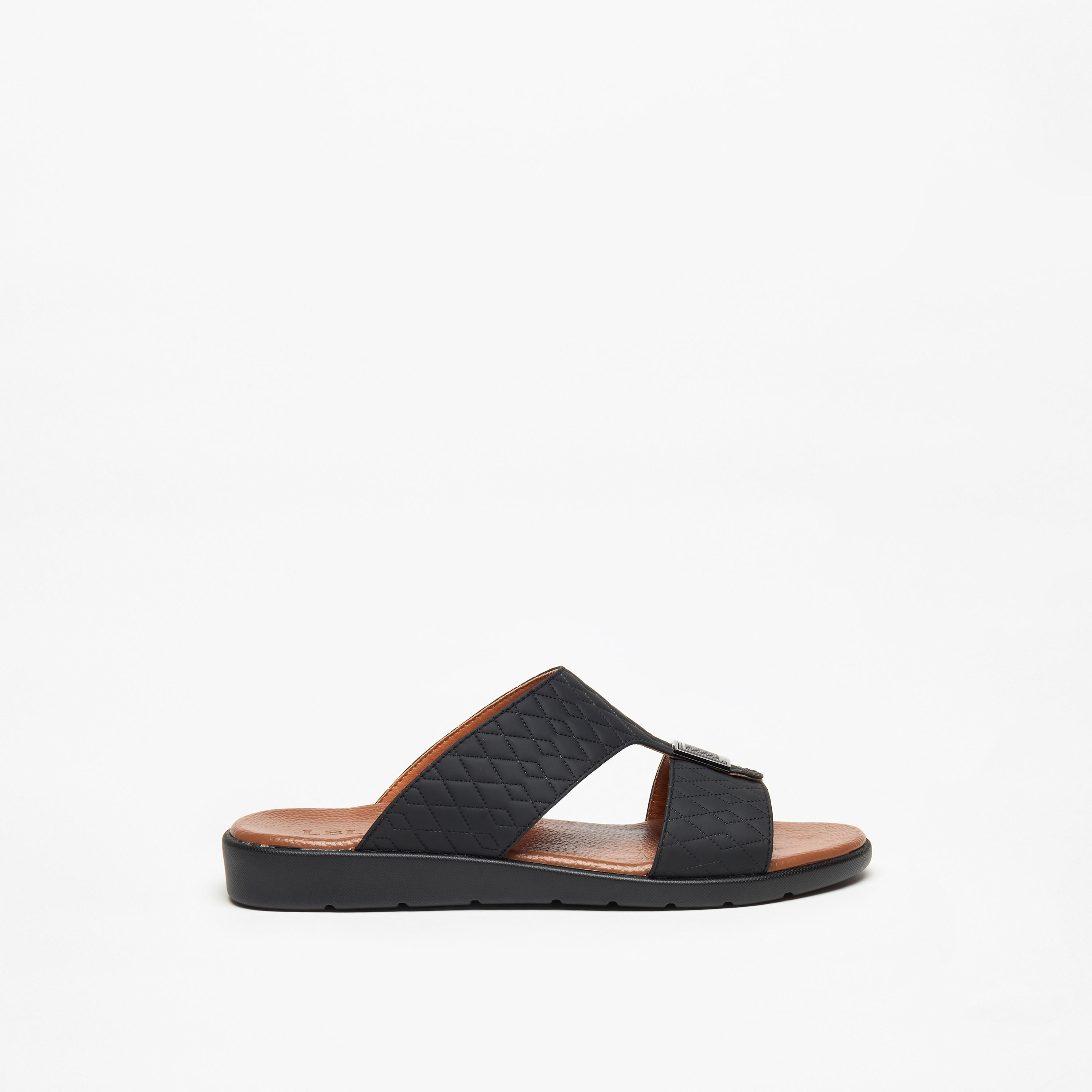 صندل عربي سهل الارتداء بارز الملمس للرجال من إل بي إل من شوإكسبريس-men-shoes-sandals-image-3