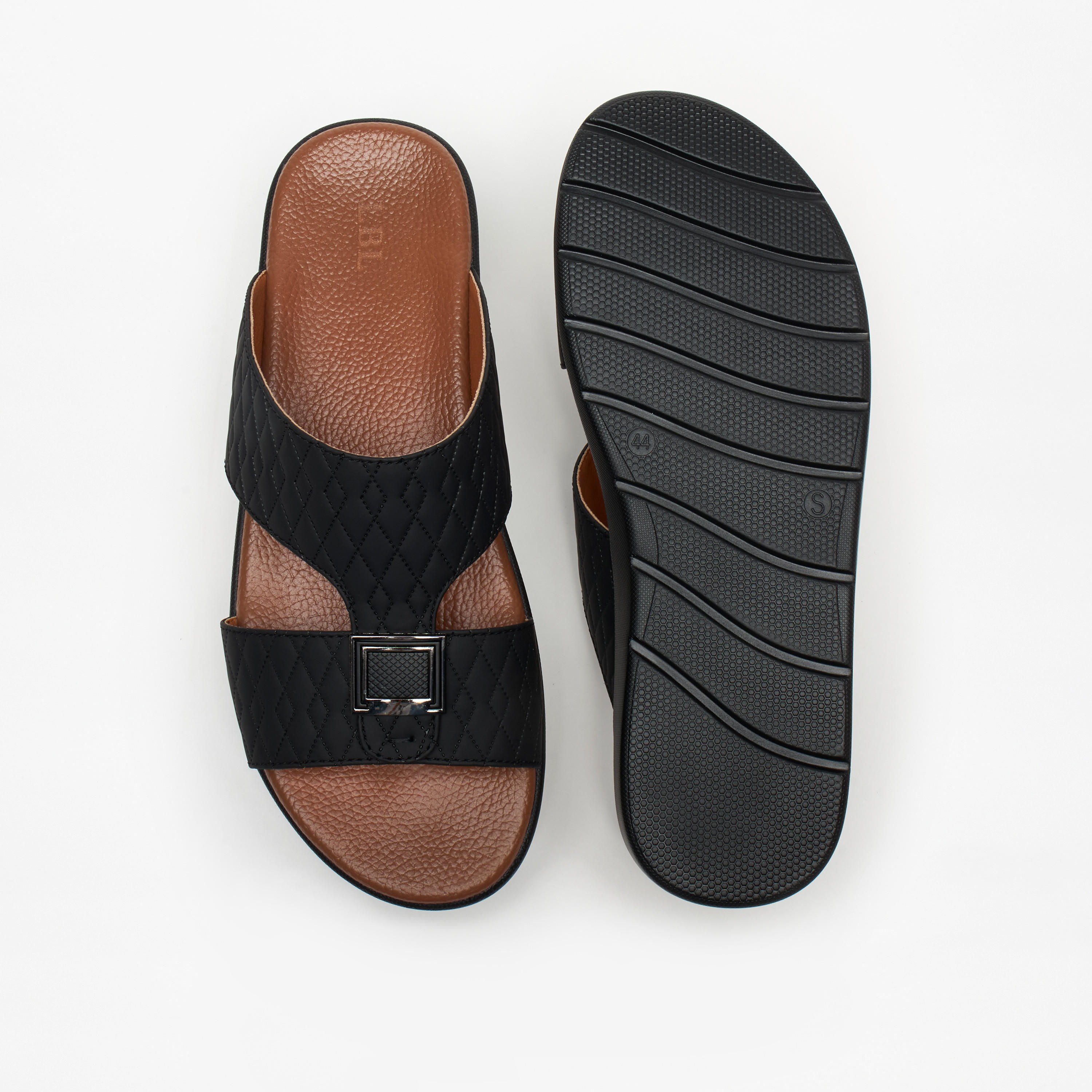 صندل عربي سهل الارتداء بارز الملمس للرجال من إل بي إل من شوإكسبريس-men-shoes-sandals-image-4