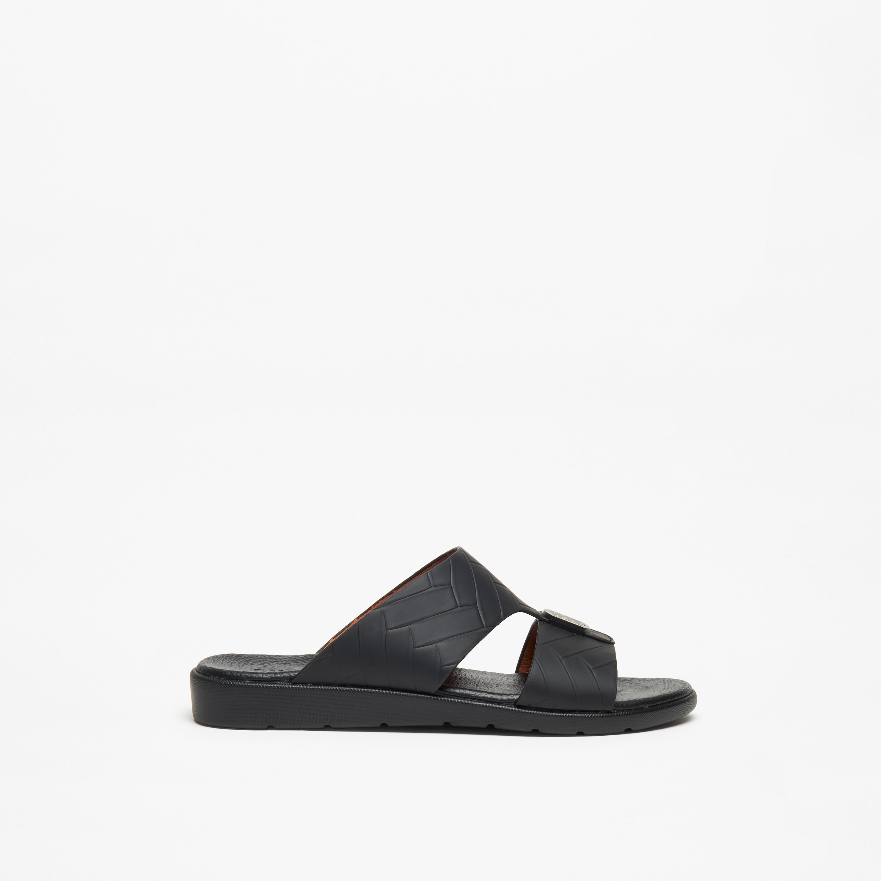 LBL by Shoexpress Men's Textured Slip-On Arabic Sandals-men-shoes-sandals-image-3