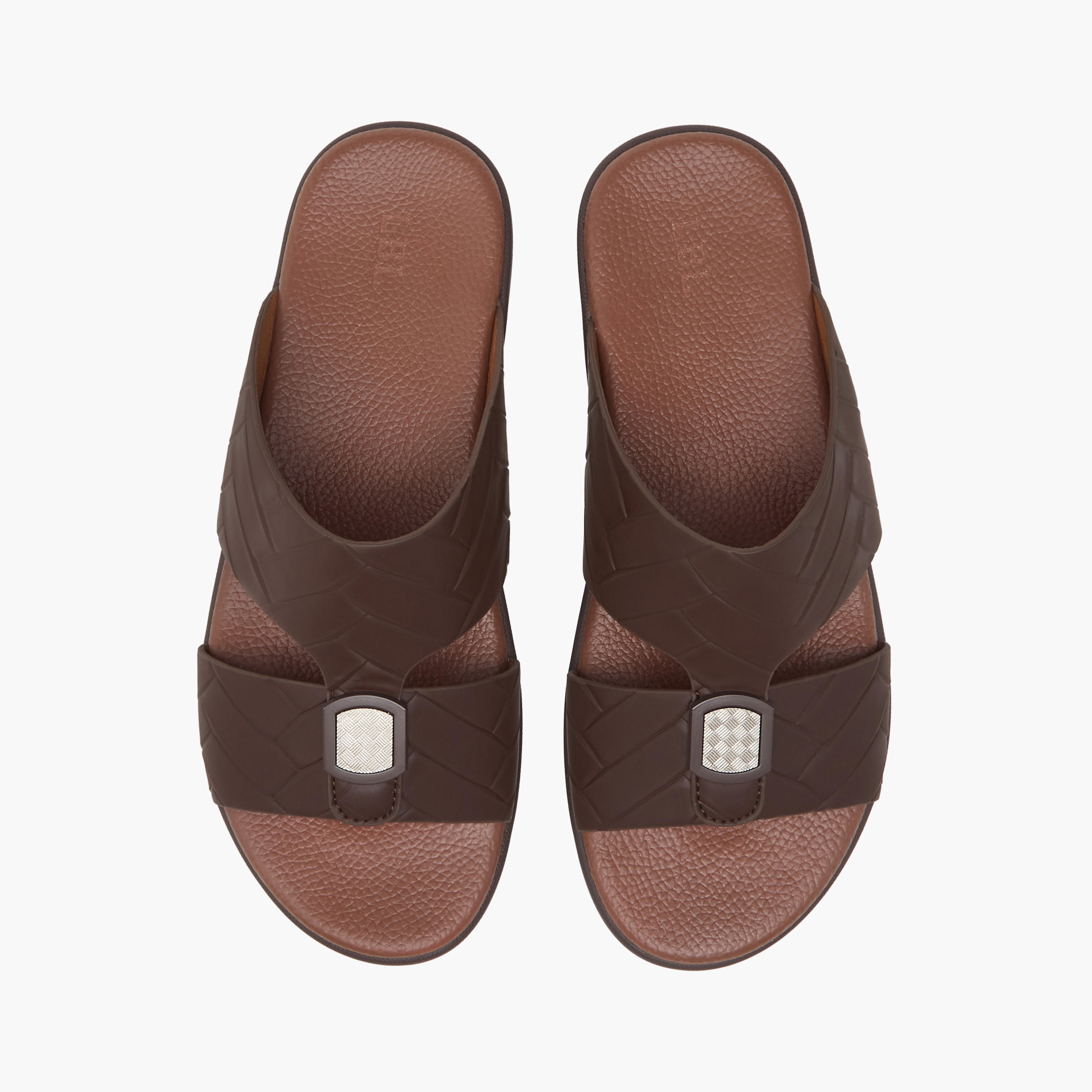 صندل عربي سهل الارتداء بارز الملمس للرجال من إل بي إل من شوإكسبريس-men-shoes-sandals-image-1