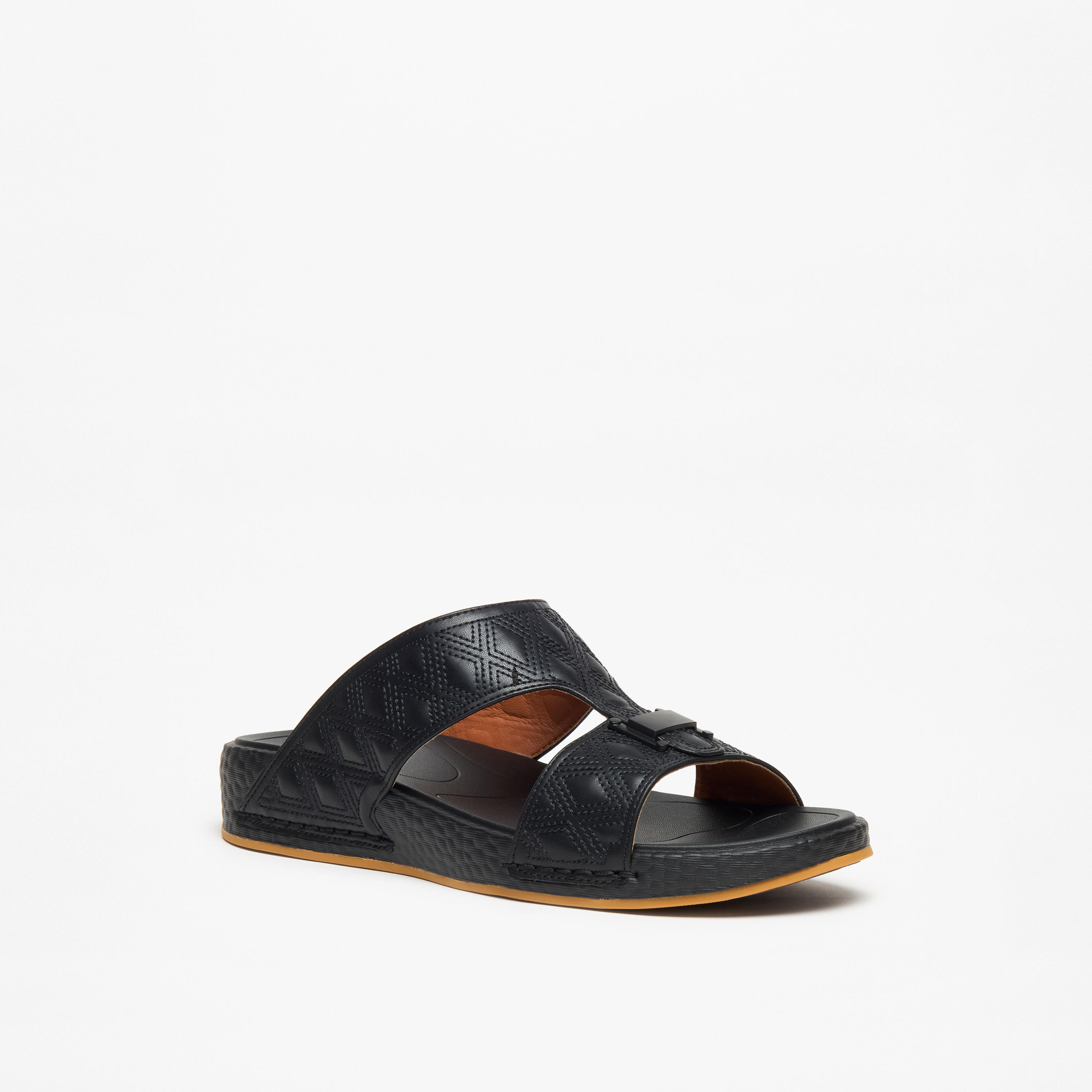 صندل عربي مبطّن سهل الارتداء بإبزيم للرجال من إل بي إل من شوإكسبريس-men-shoes-sandals-image-2