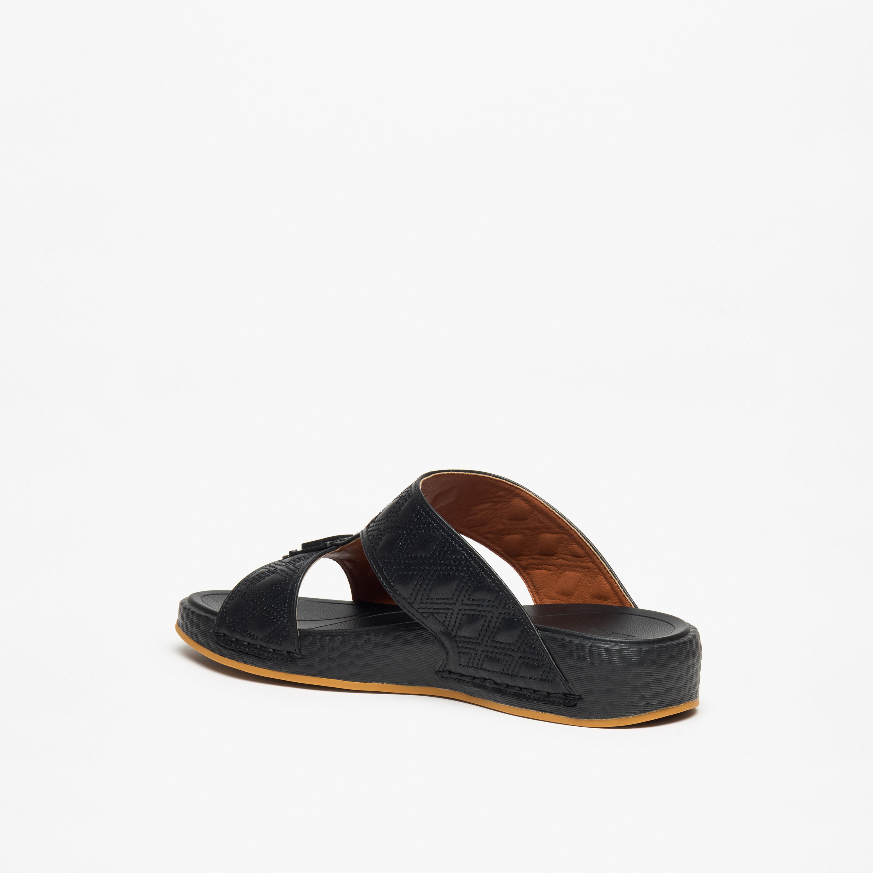صندل عربي مبطّن سهل الارتداء بإبزيم للرجال من إل بي إل من شوإكسبريس-men-shoes-sandals-image-3