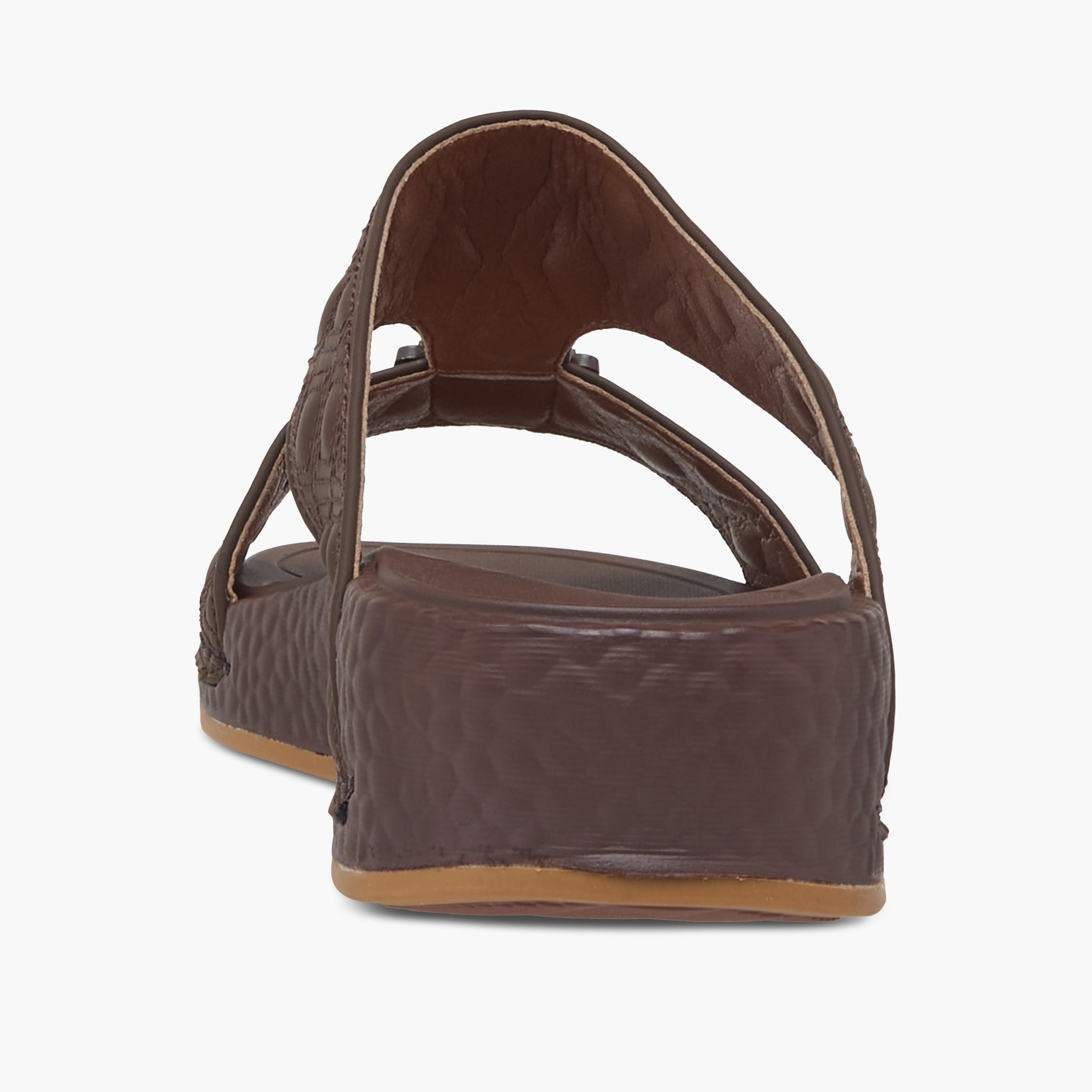 LBL by Shoexpress Men's Buckle Accent Quilted Slip-On Arabic Sandals-men-shoes-sandals-image-4