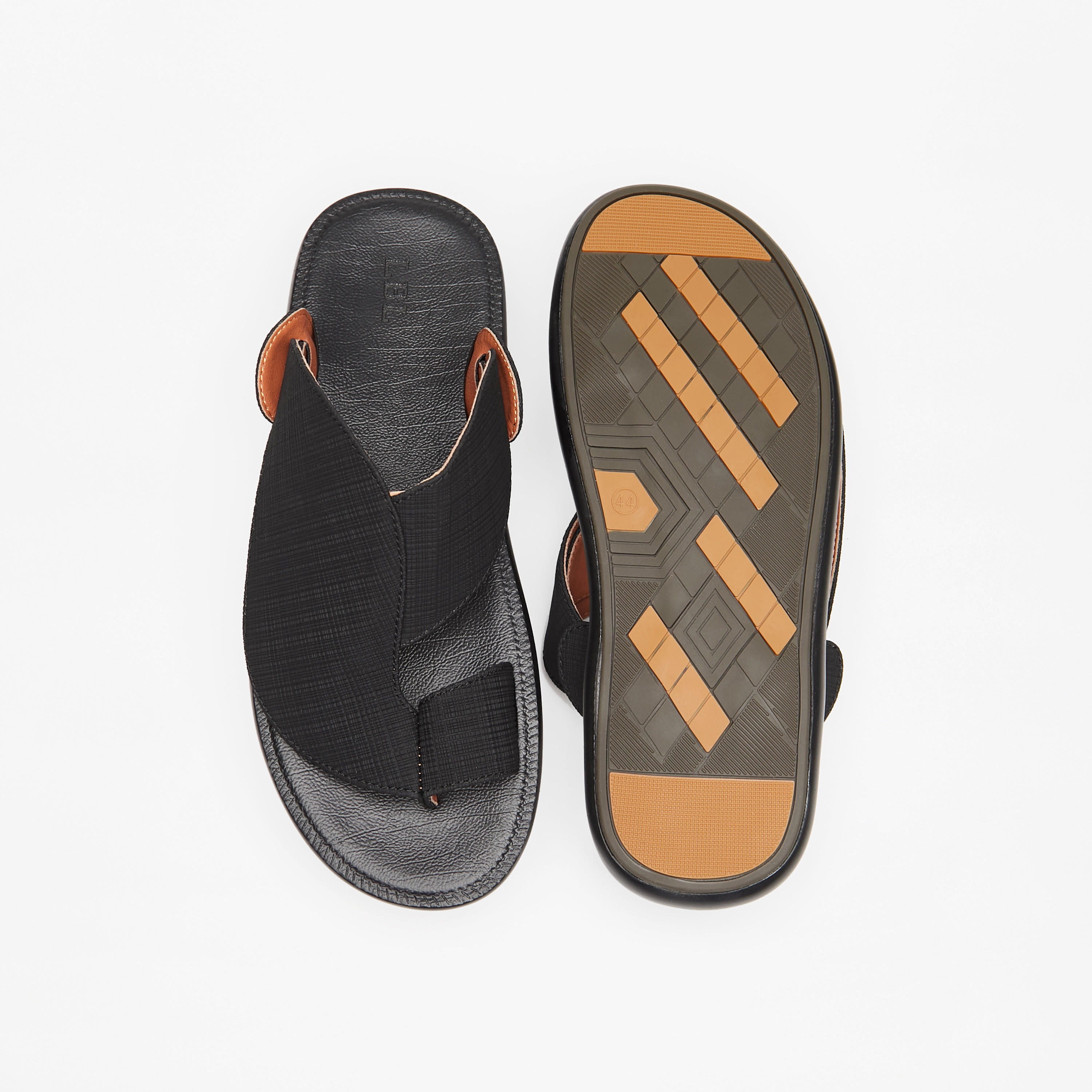 صندل عربي سهل الارتداء بارز الملمس للرجال من إل بي إل من شوإكسبريس-cpmen-footwear-sandals-image-4