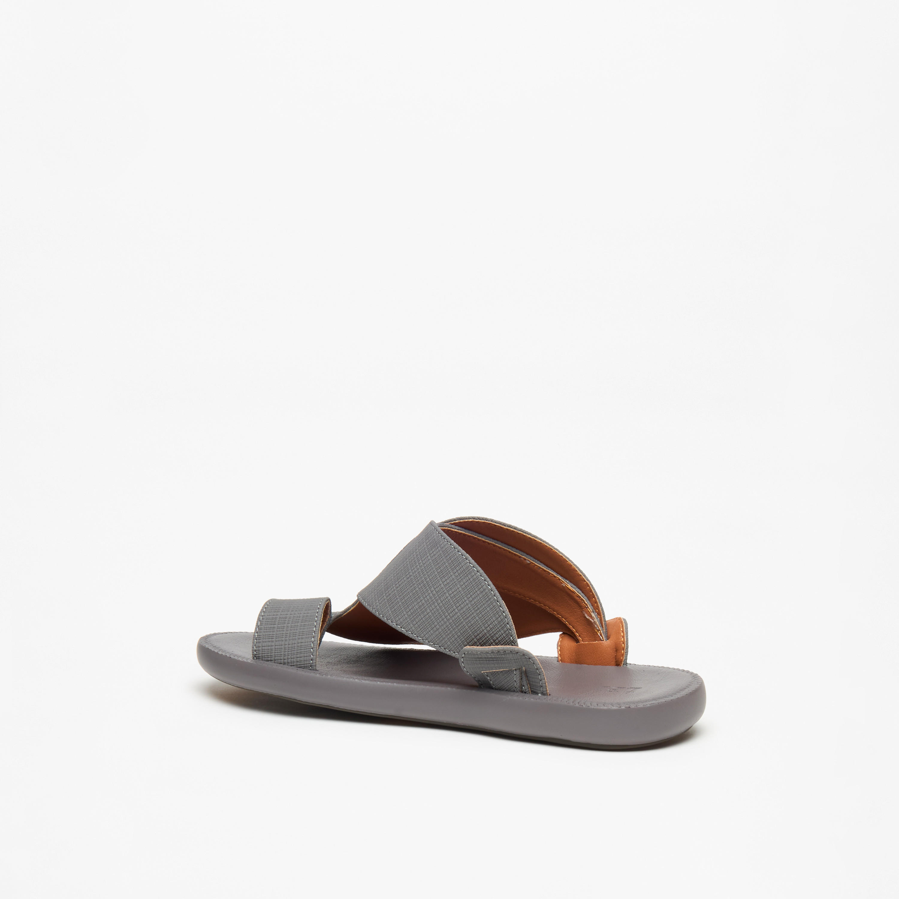 صندل عربي سهل الارتداء بارز الملمس للرجال من إل بي إل من شوإكسبريس-cpmen-footwear-sandals-image-2