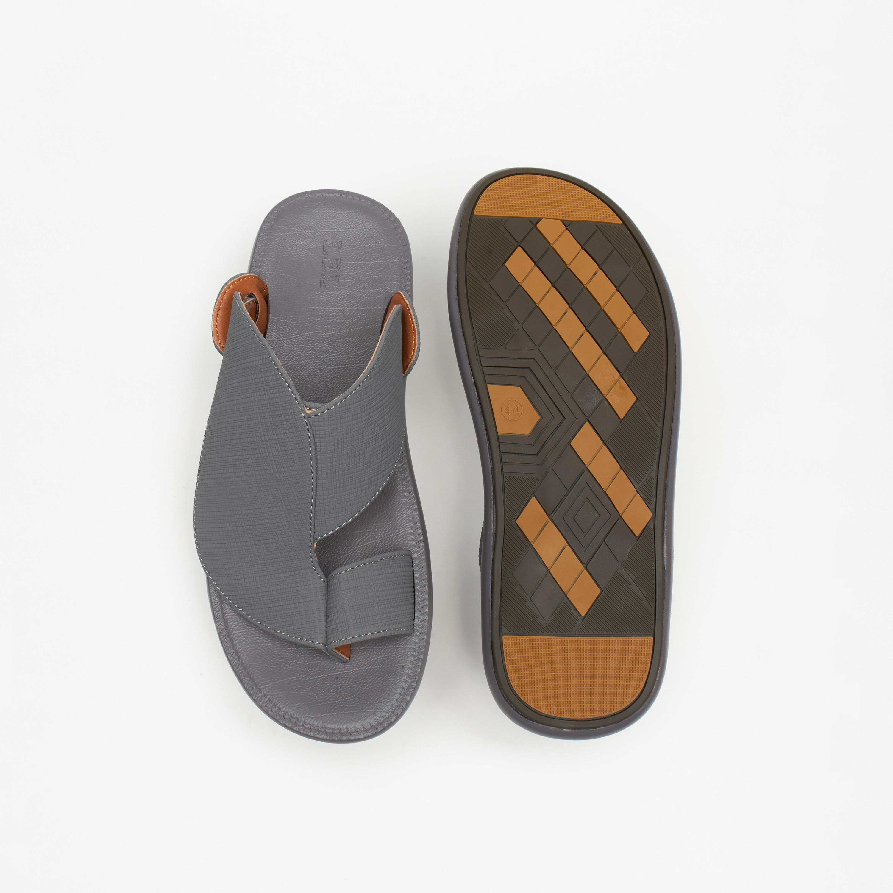 صندل عربي سهل الارتداء بارز الملمس للرجال من إل بي إل من شوإكسبريس-cpmen-footwear-sandals-image-4