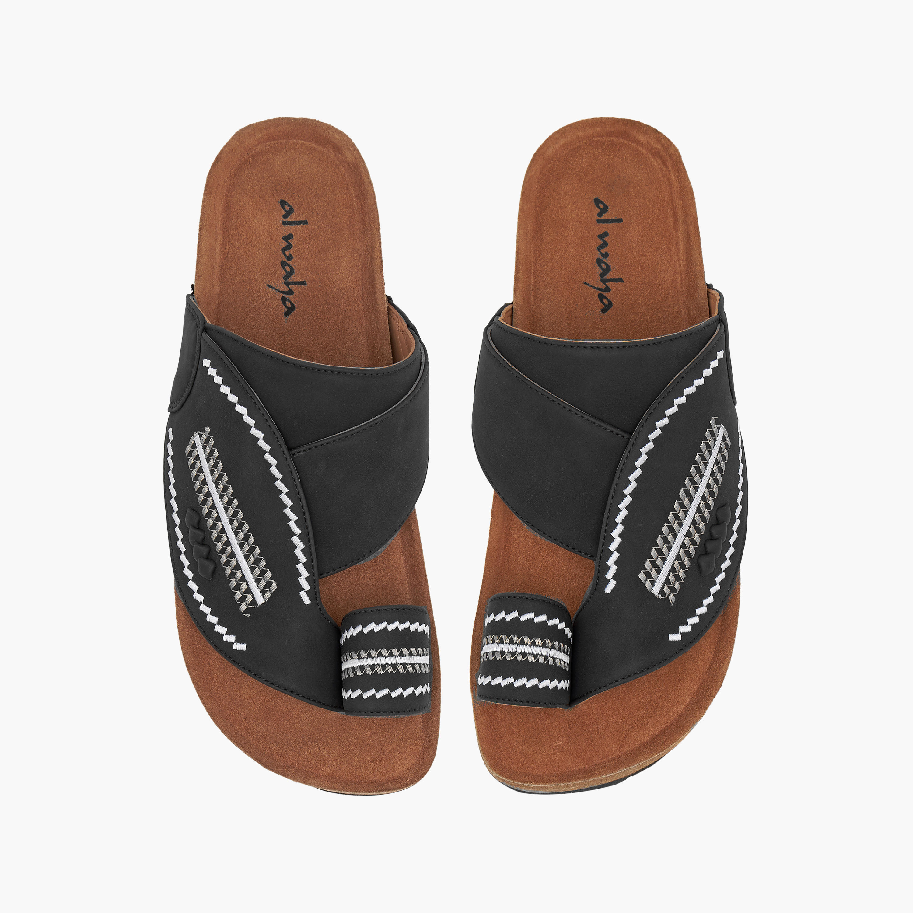 صندل عربي مطرّز سهل الارتداء بإصبع من الواحة-boys-shoes-sandals-image-1