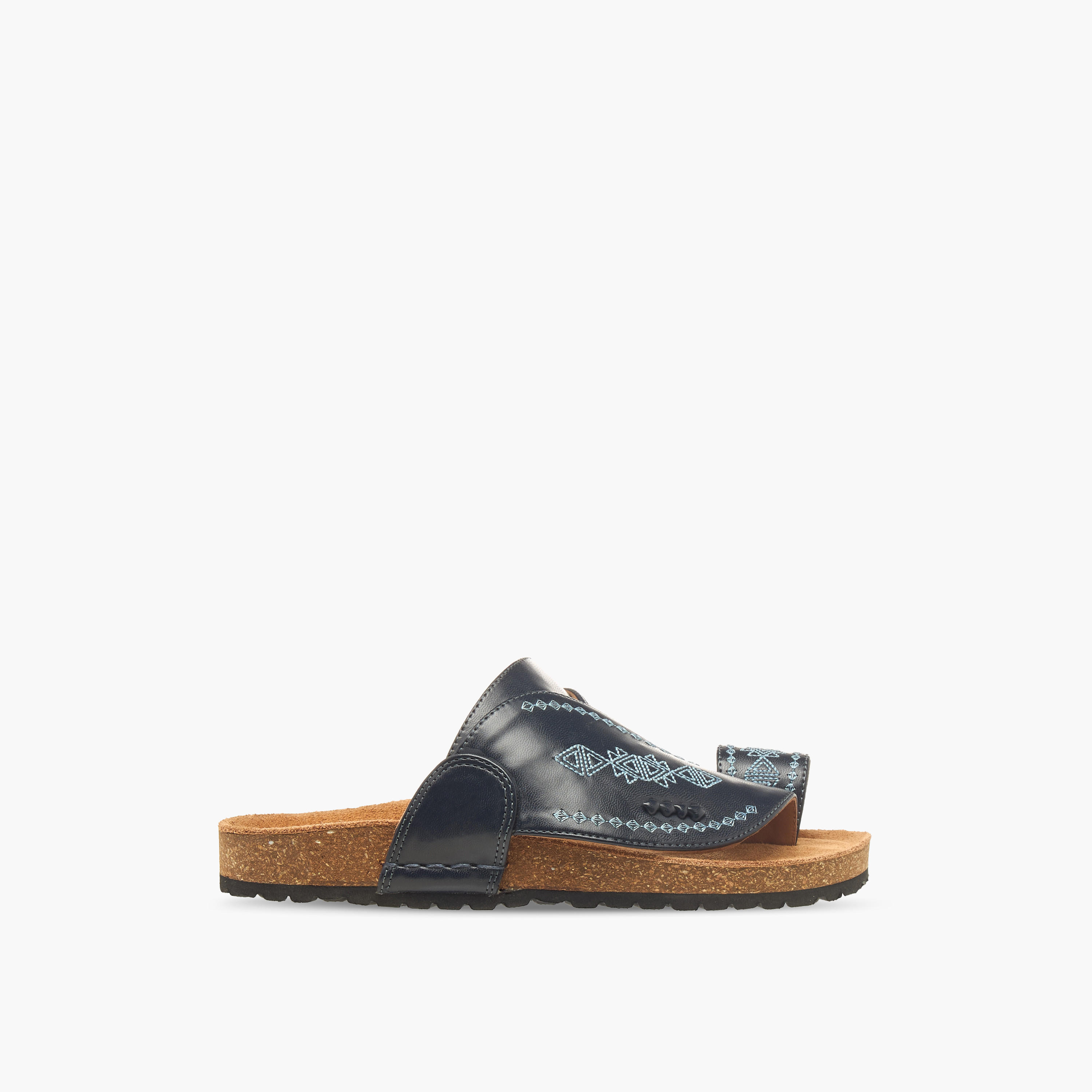 صندل عربي جلد مطرز للأولاد من الواحة-boys-shoes-sandals-image-3
