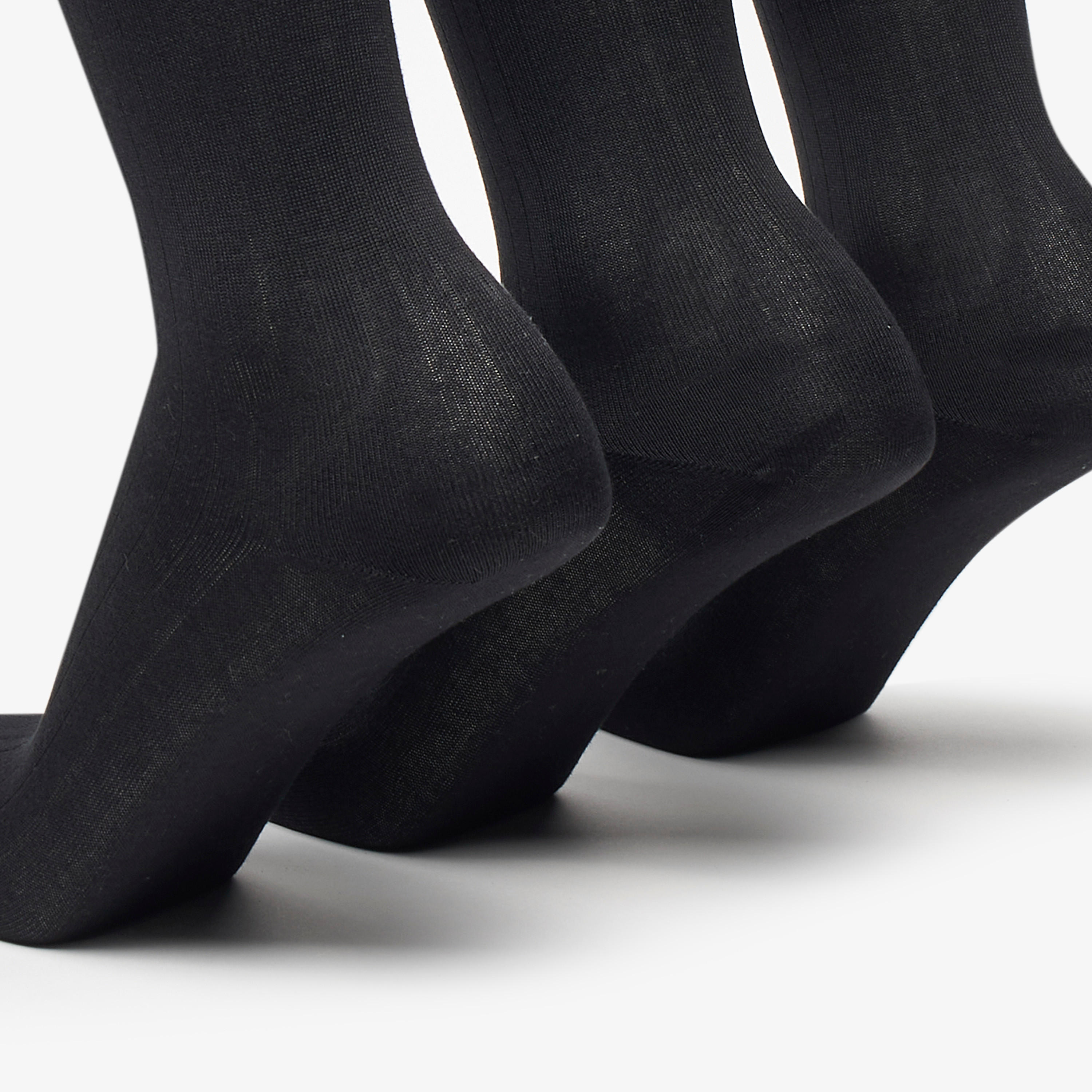 جوارب متنوعة بطول ربلة الساق من دوتشيني - طقم 3 أزواج-men-socks-image-3