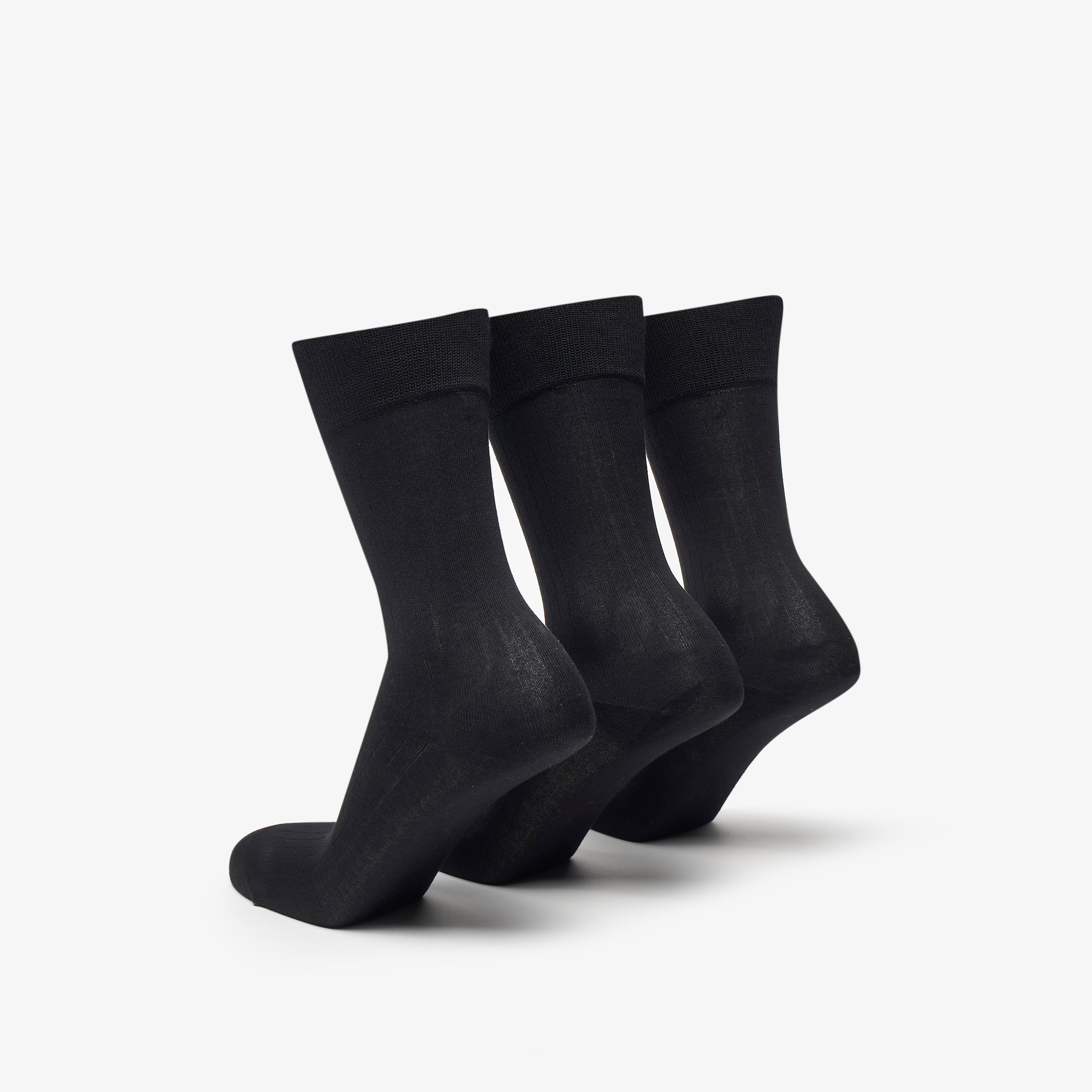 جوارب متنوعة بطول ربلة الساق من دوتشيني - طقم 3 أزواج-men-socks-image-2