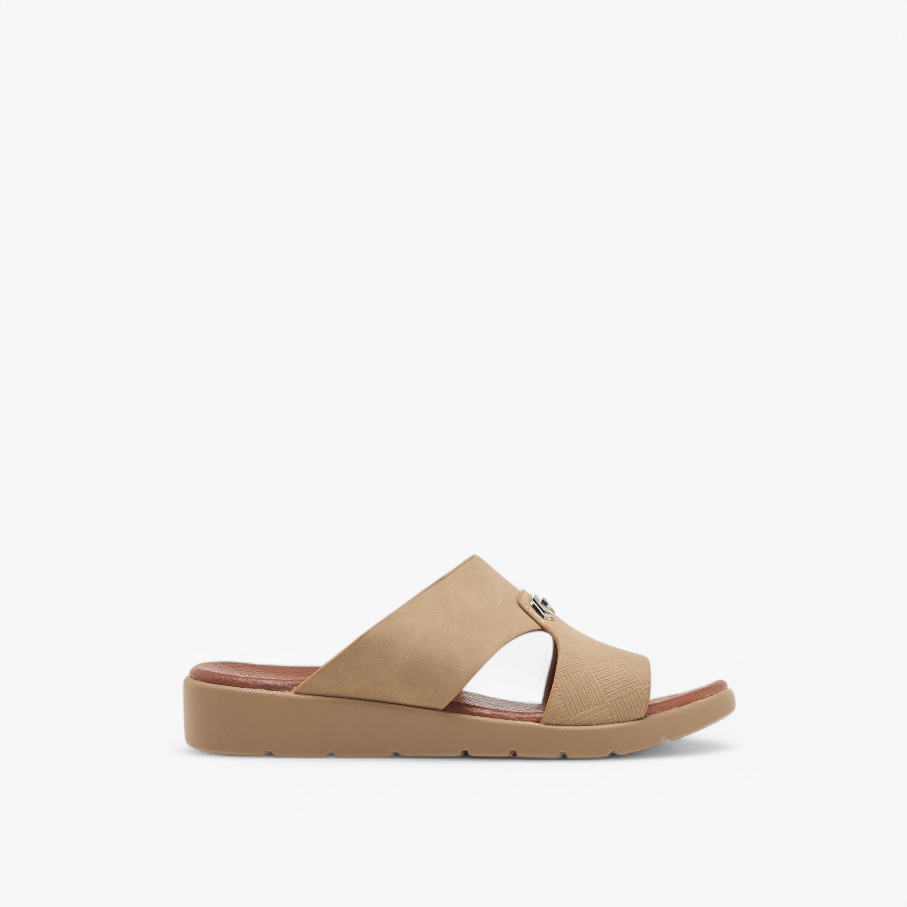 LBL by Shoexpress Textured Slip-On Arabic Sandals-boys-shoes-sandals-image-2