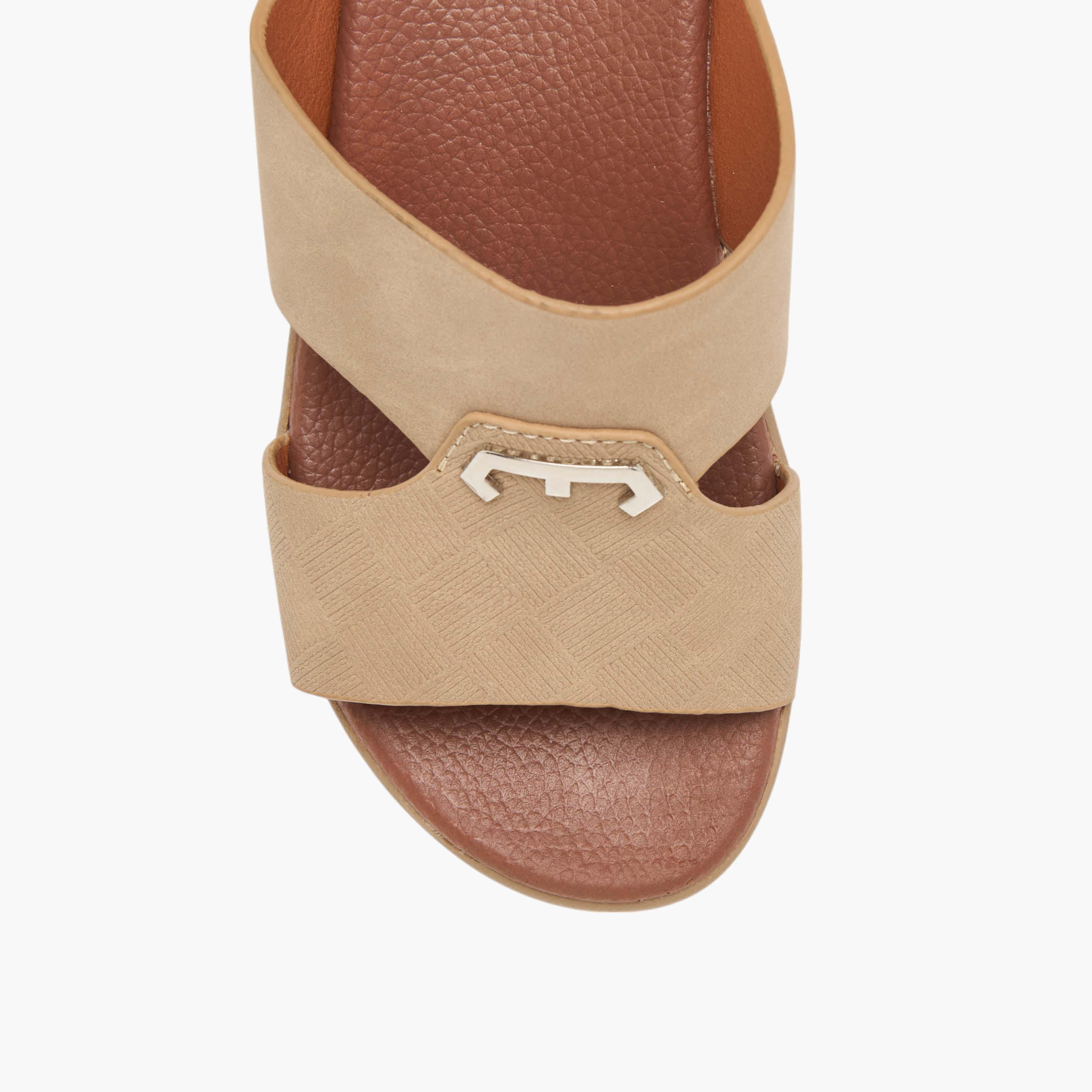 LBL by Shoexpress Textured Slip-On Arabic Sandals-boys-shoes-sandals-image-3