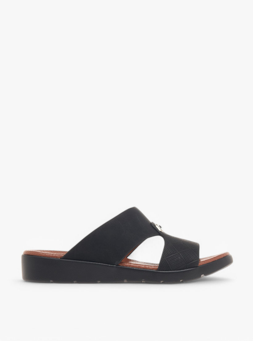 LBL by Shoexpress Textured Slip-On Arabic Sandals-boys-shoes-sandals-image-2
