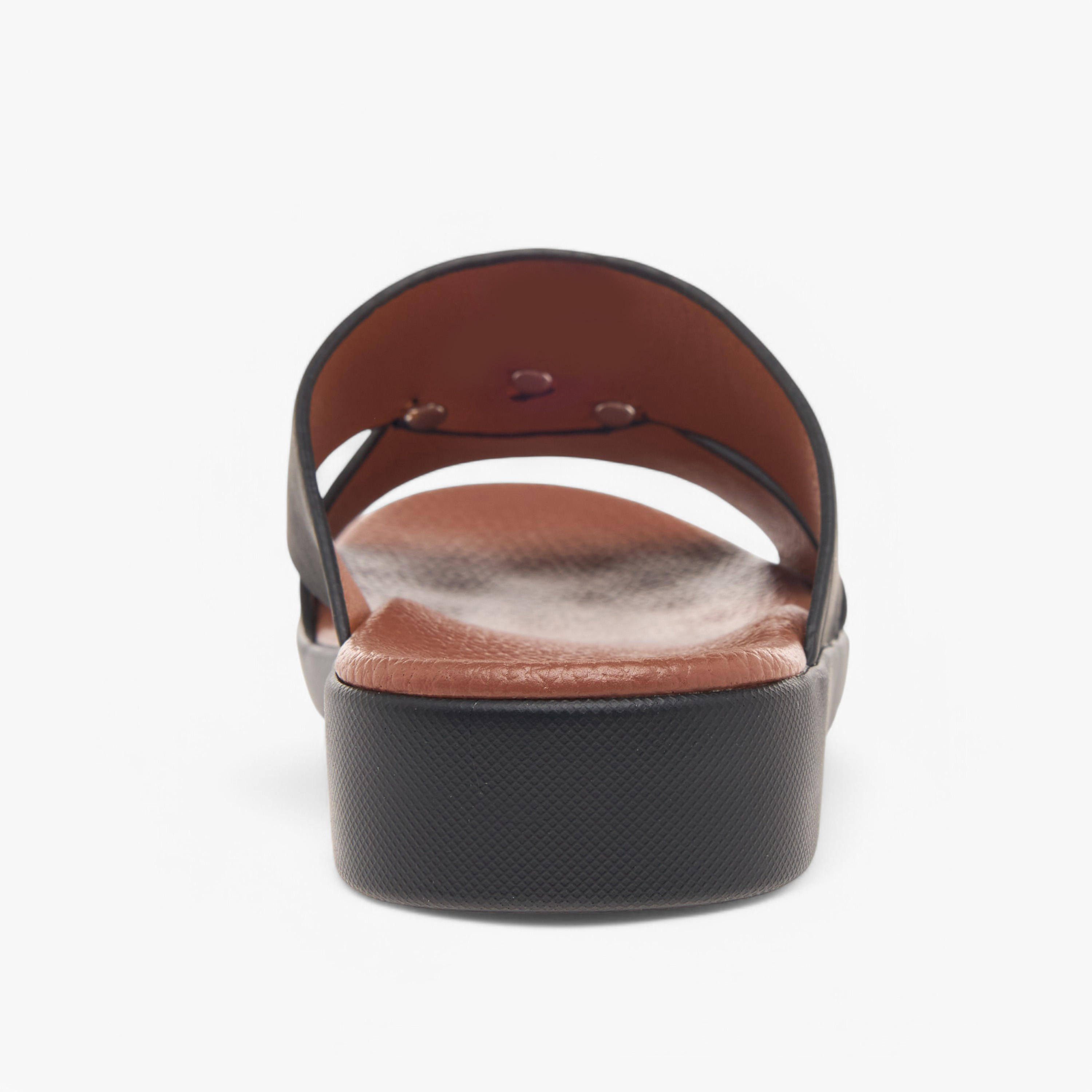 LBL by Shoexpress Textured Slip-On Arabic Sandals-boys-shoes-sandals-image-4