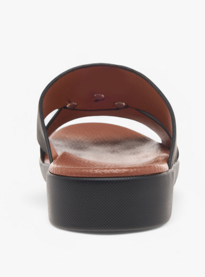 LBL by Shoexpress Textured Slip-On Arabic Sandals-boys-shoes-sandals-image-4