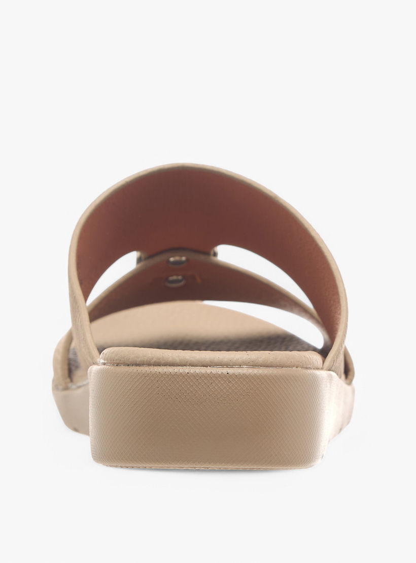 LBL by Shoexpress Metal Accent Slip-On Arabic Sandals-boys-shoes-sandals-image-4