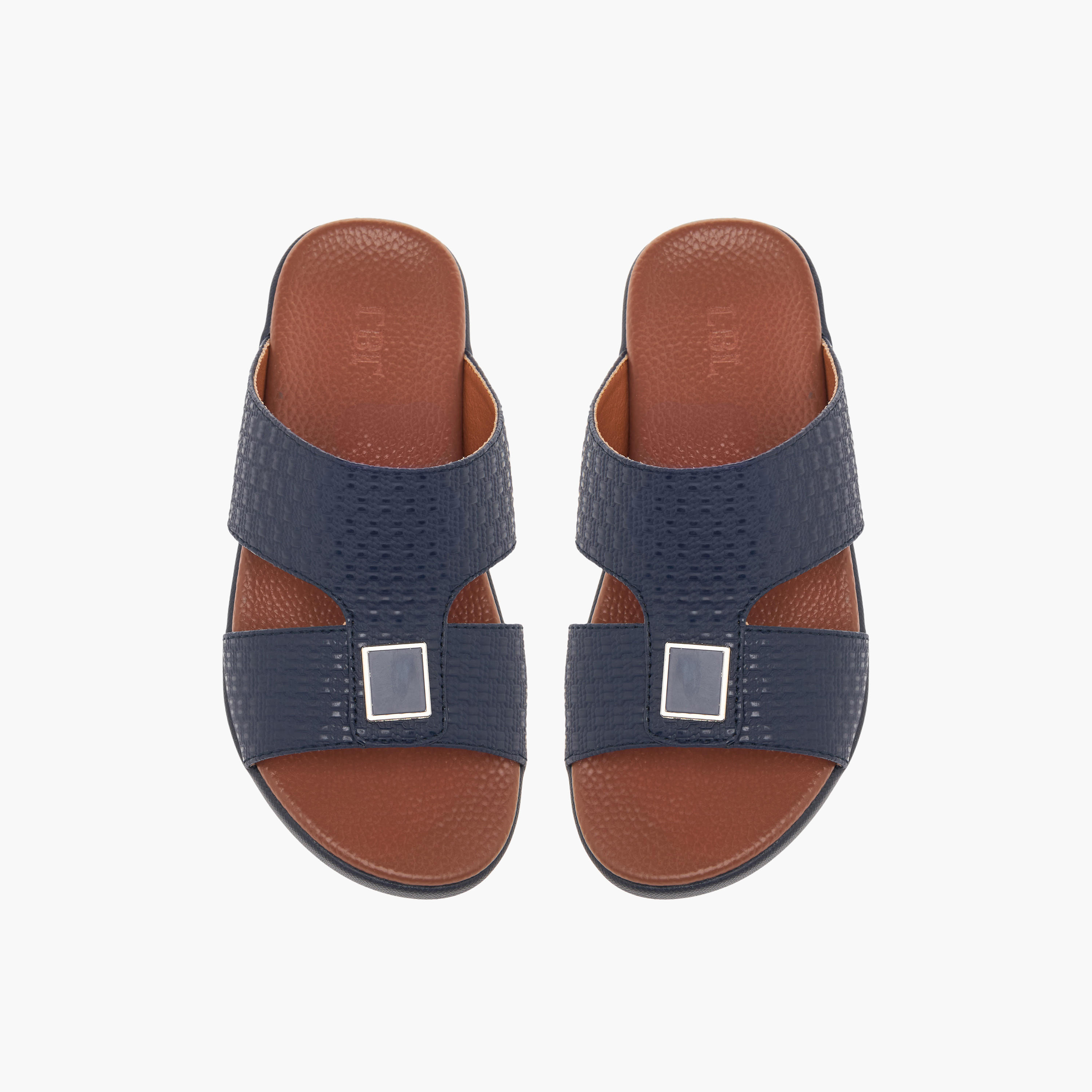 LBL by Shoexpress Textured Slip-On Arabic Sandals-baby-girls-shoes-sandals-image-1