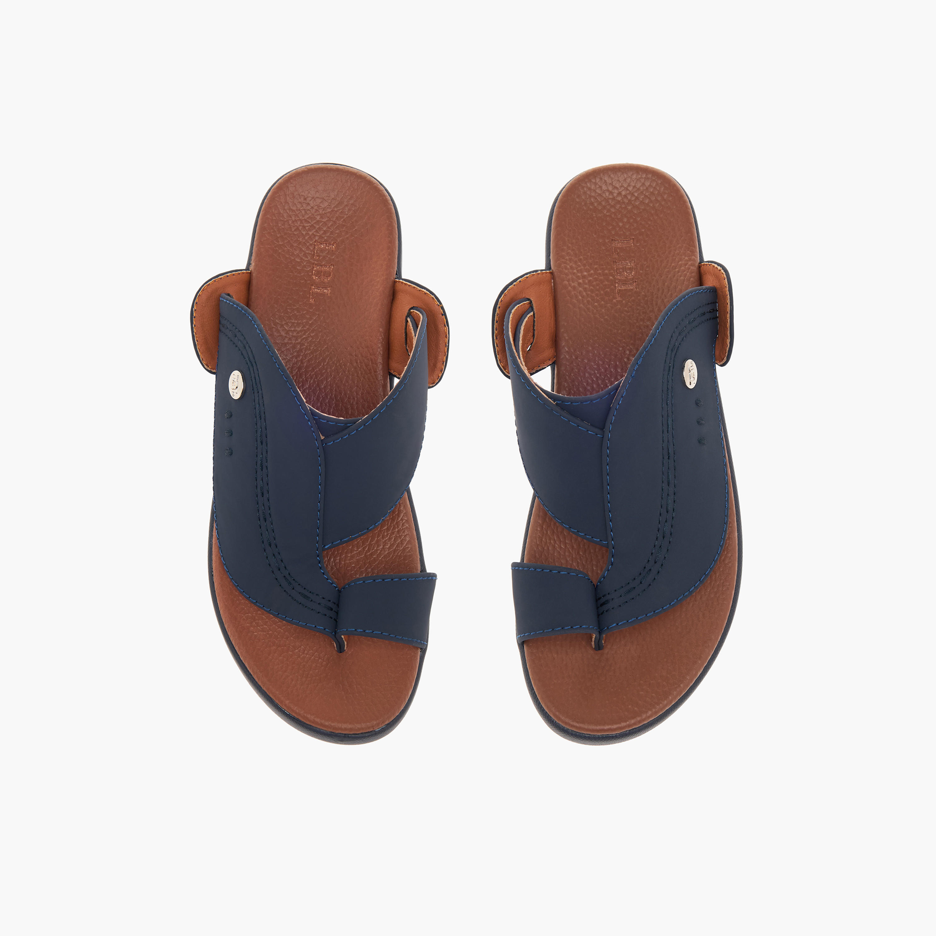 LBL by Shoexpress Textured Slip-On Arabic Sandals-boys-shoes-sandals-image-1