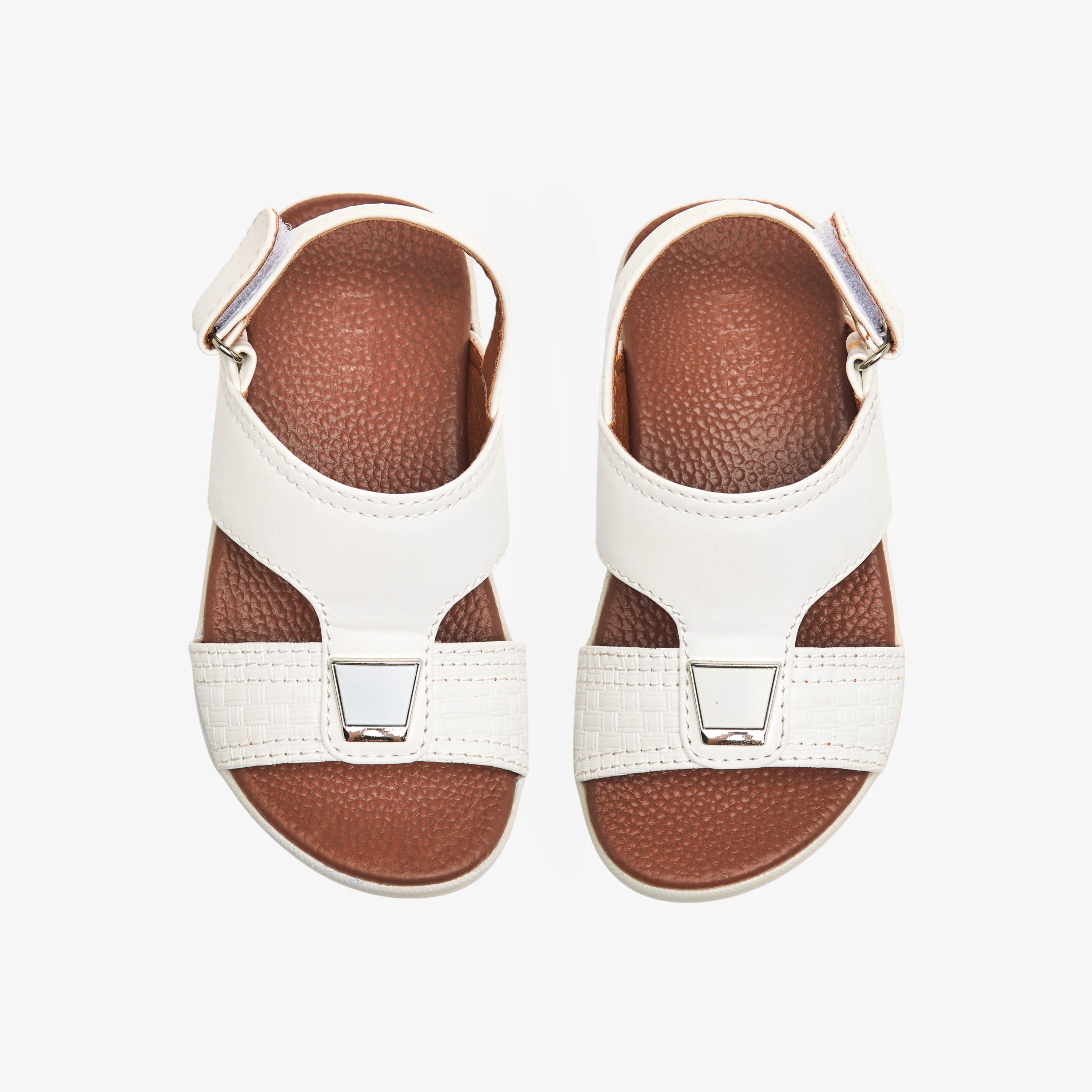 صندل عربي بارز الملمس بشريط إغلاق لاصق من إل بي إل من شو إكسبريس-boys-shoes-sandals-image-5