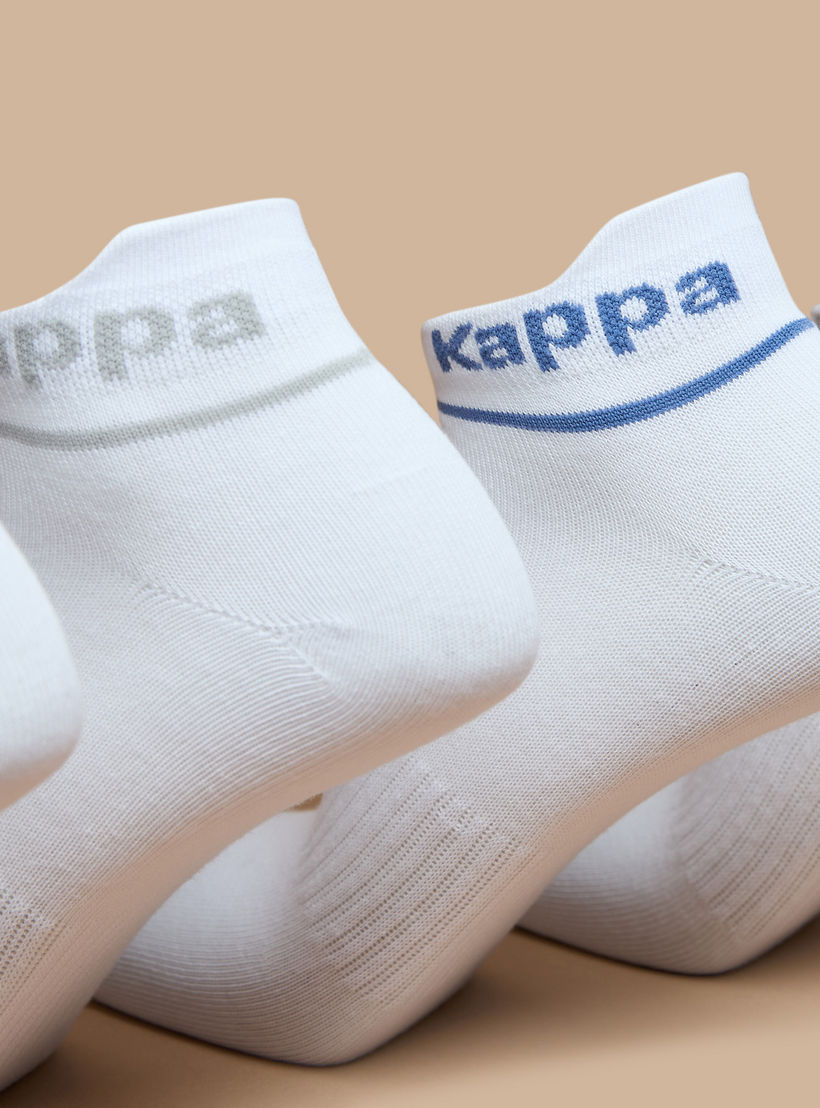 Kappa Printed Ankle Length Sports Socks - Set of 5-men-socks-image-2