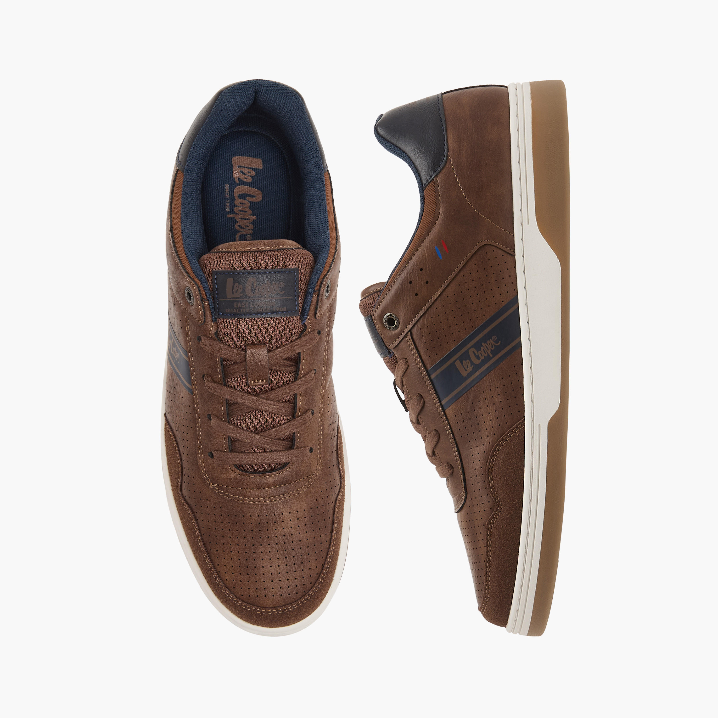 Lee Cooper Men's Sneakers with Lace-Up Closure-men-shoes-sneakers-image-1